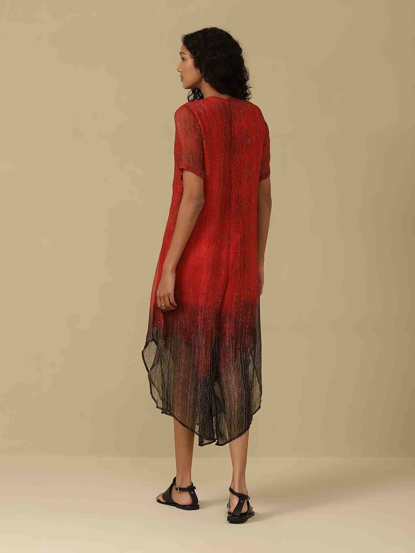 Red Muji Jumpsuit