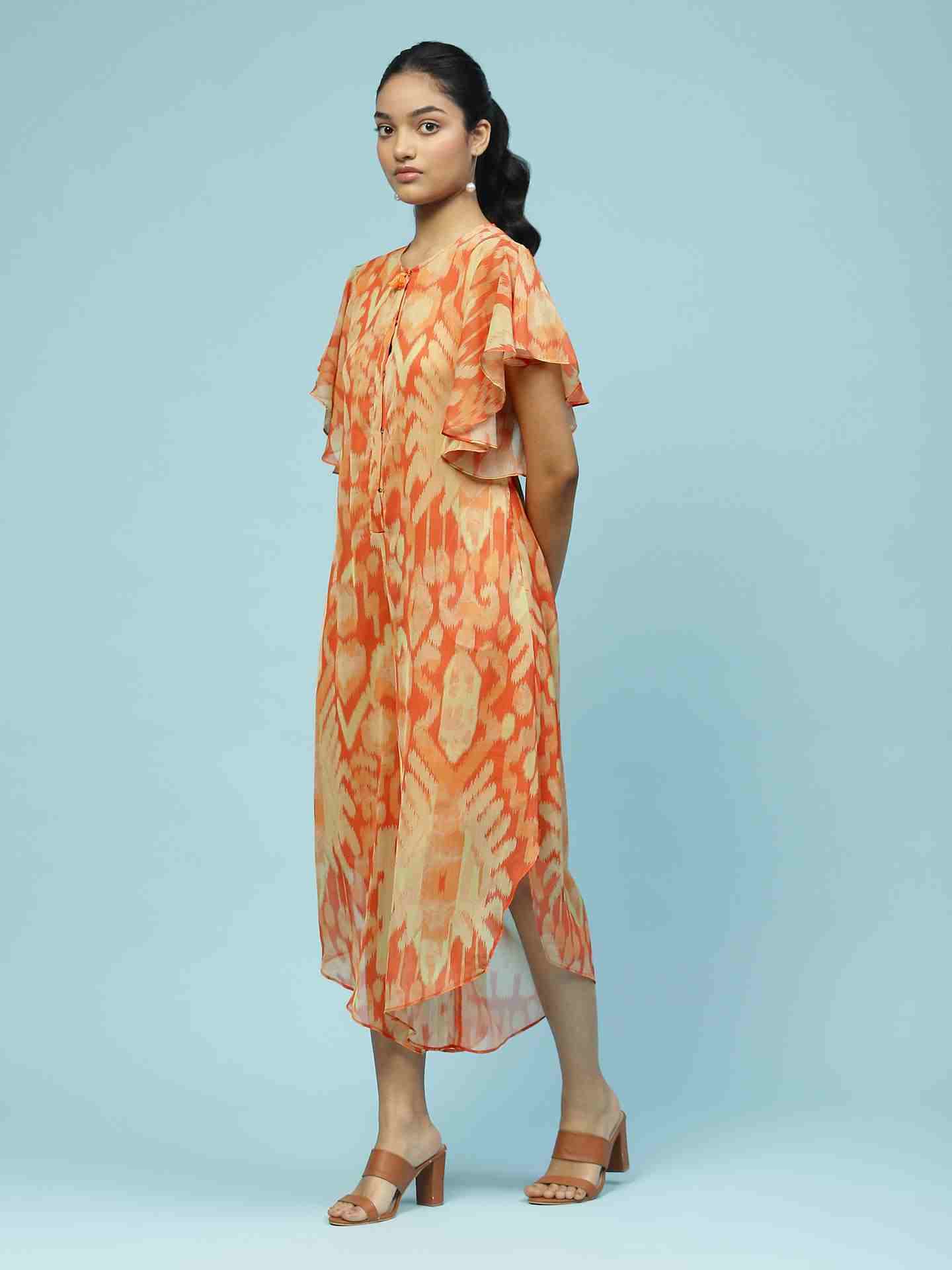 Orange Parker Jumpsuit