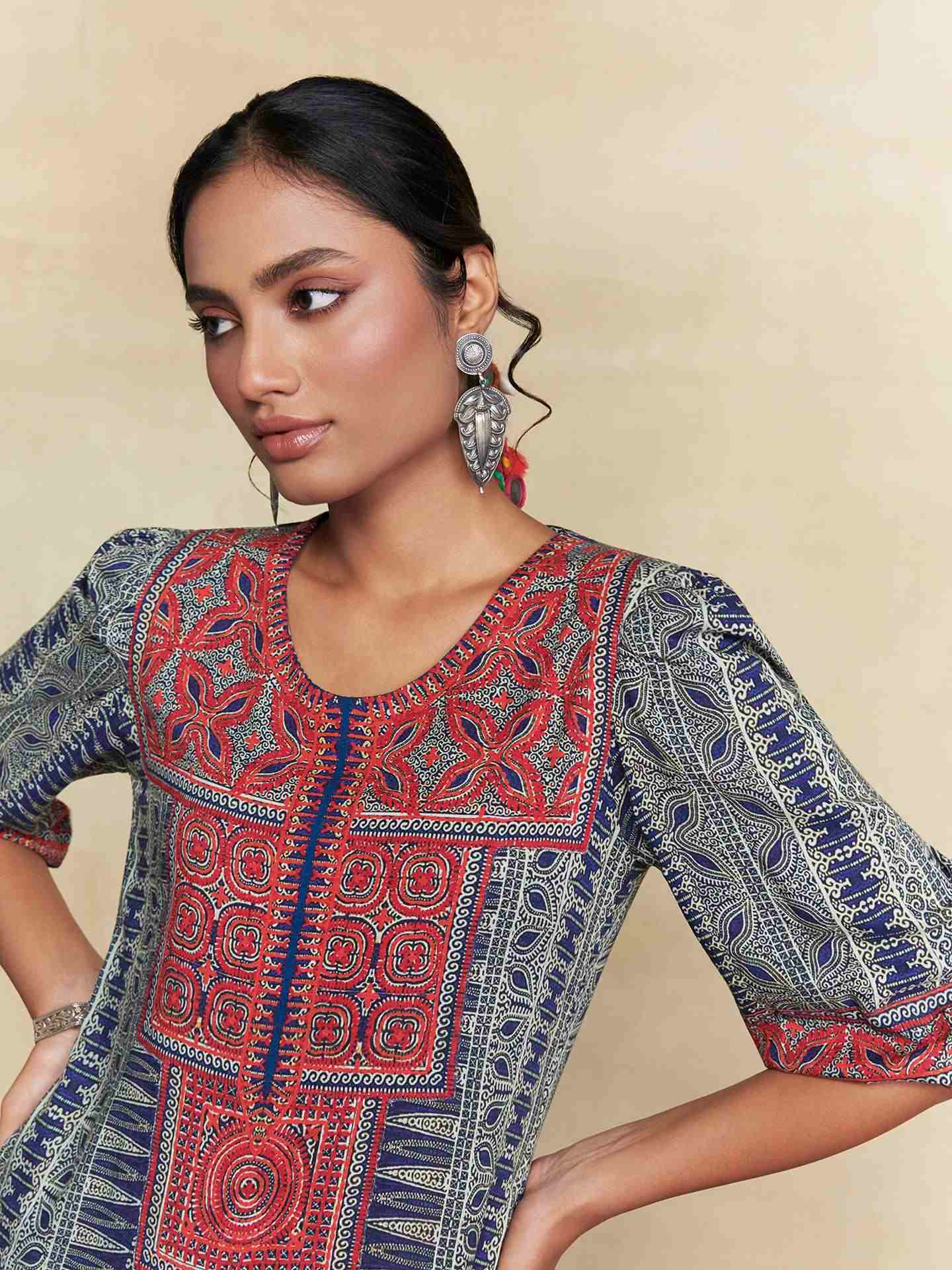 Navy Nomadic Threads Jumpsuit
