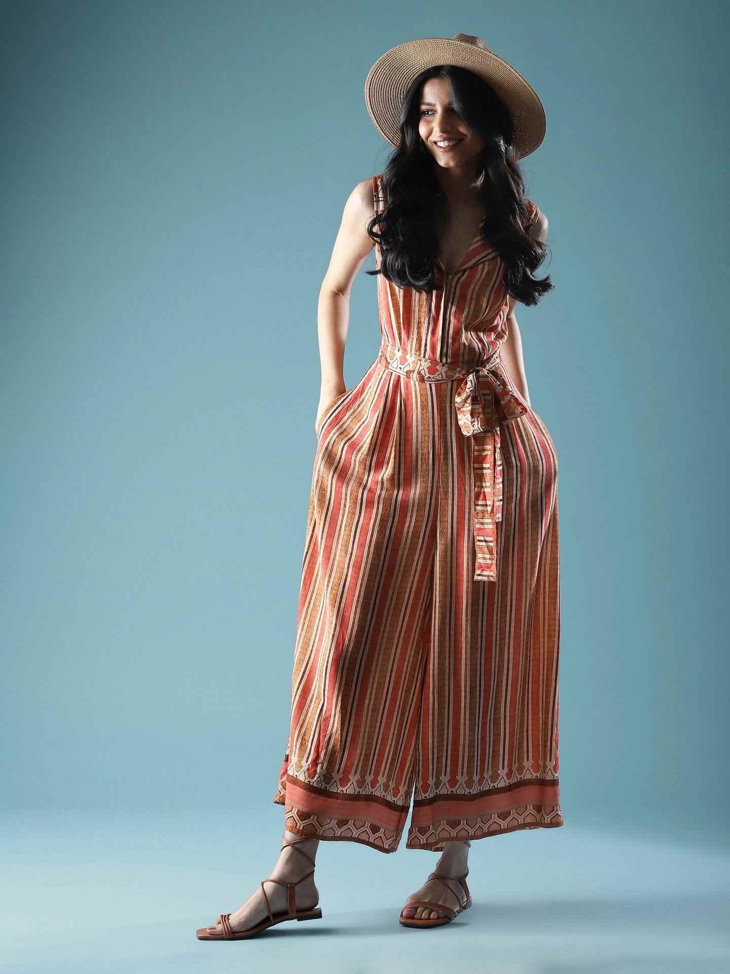 Brown Noah Jumpsuit
