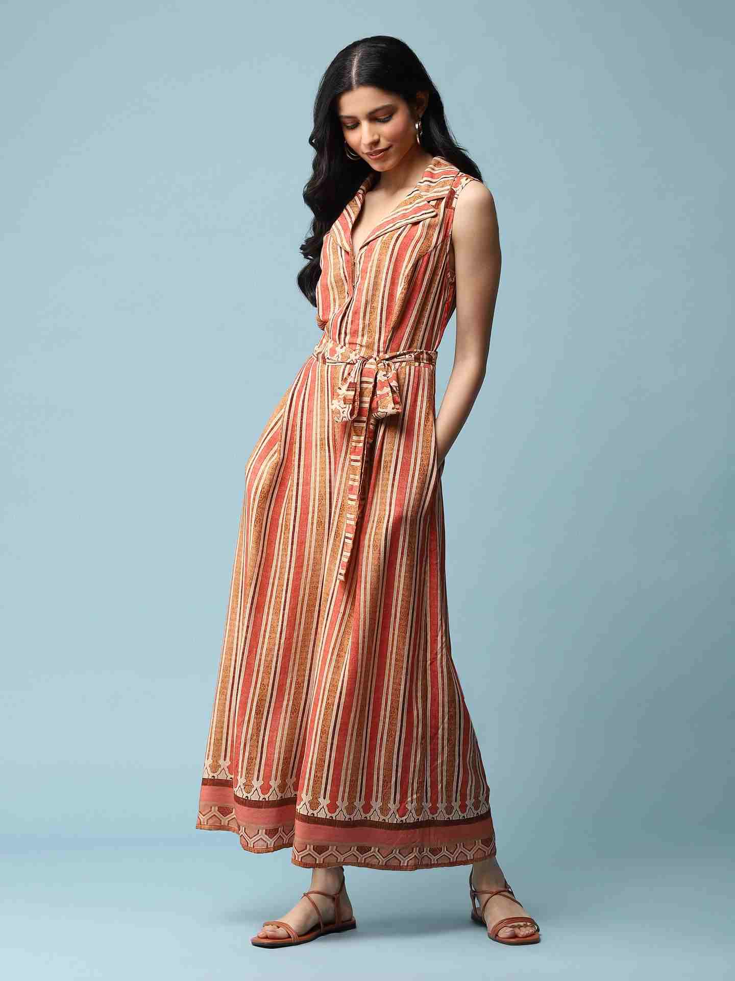 Brown Noah Jumpsuit