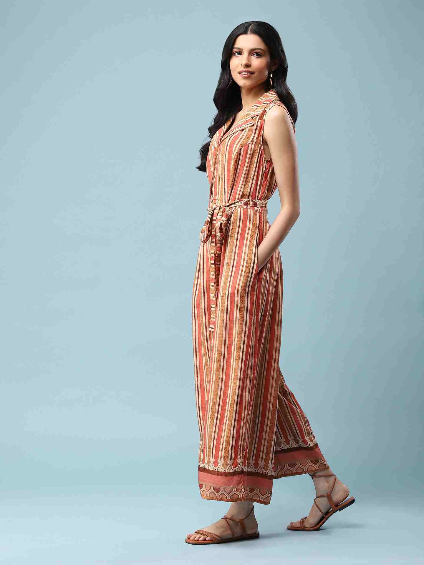 Brown Noah Jumpsuit