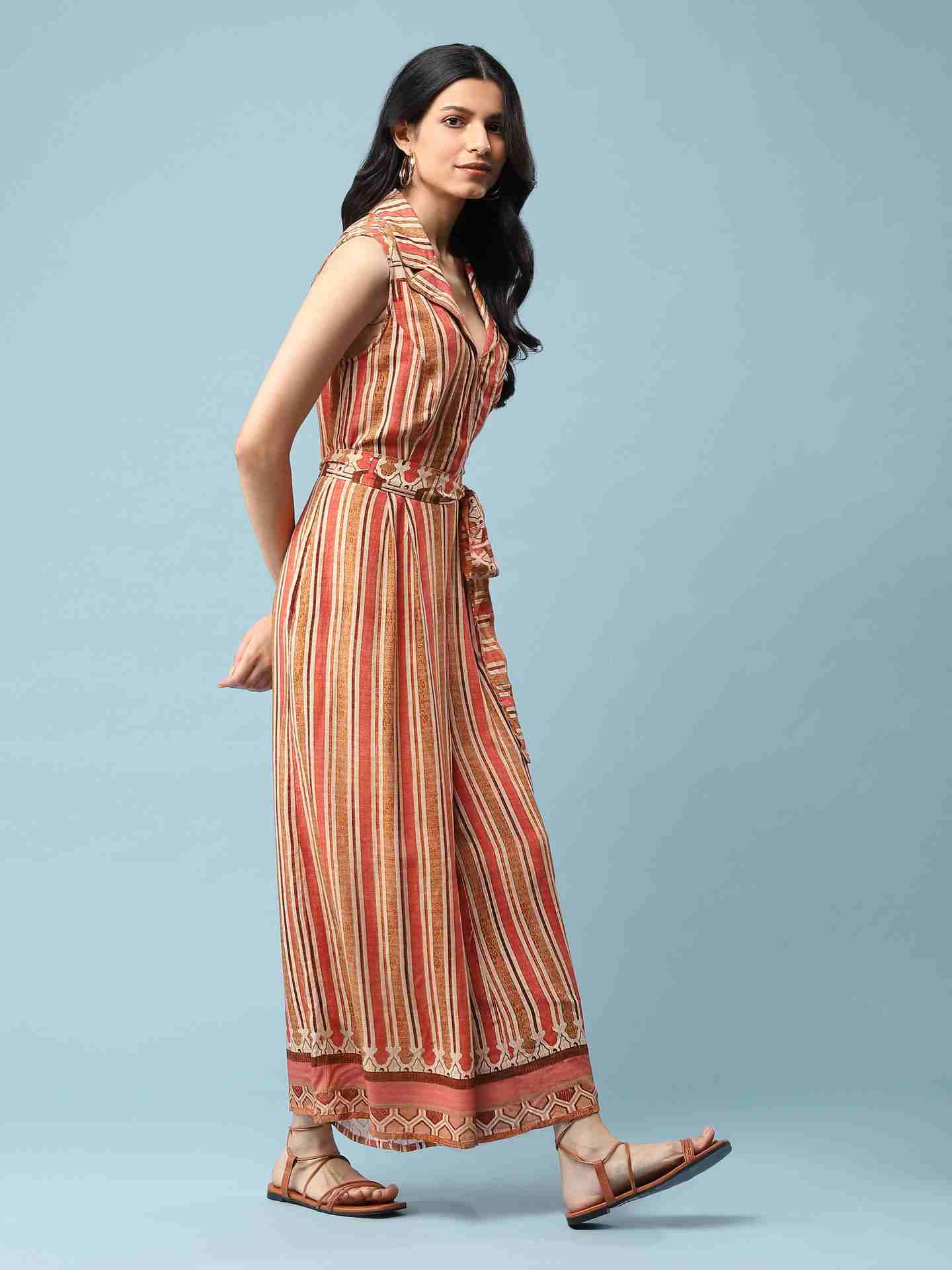 Brown Noah Jumpsuit