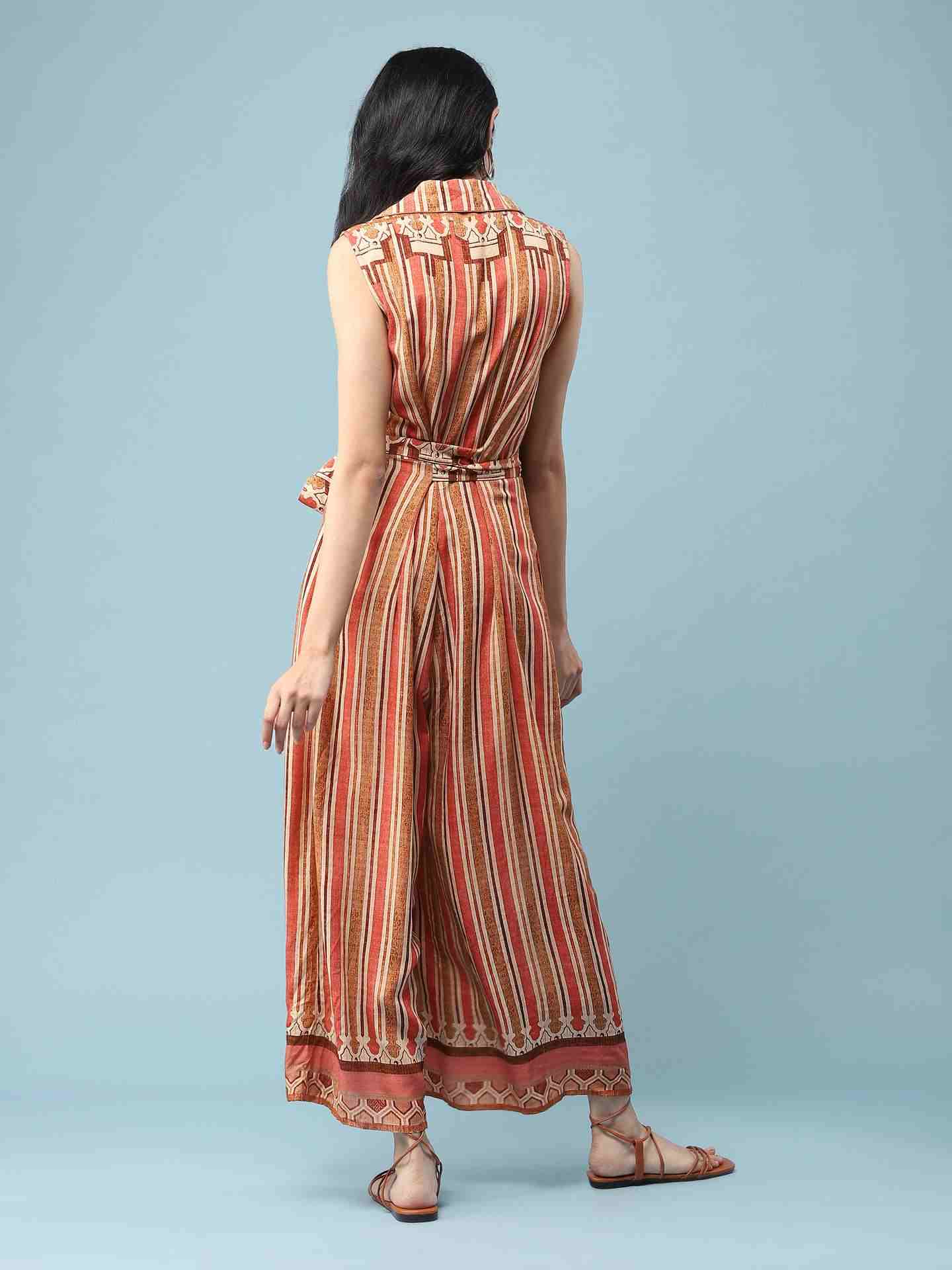 Brown Noah Jumpsuit