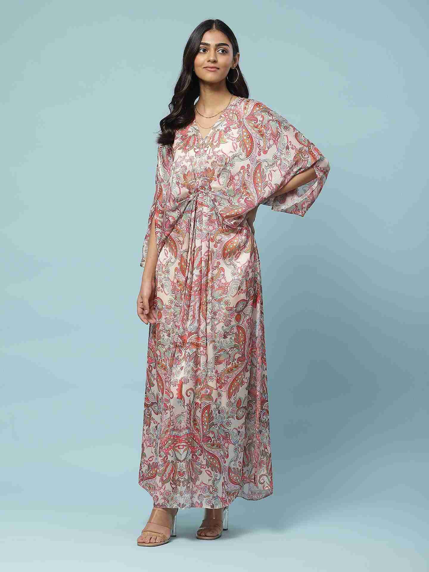 Multi Emma Long Dress