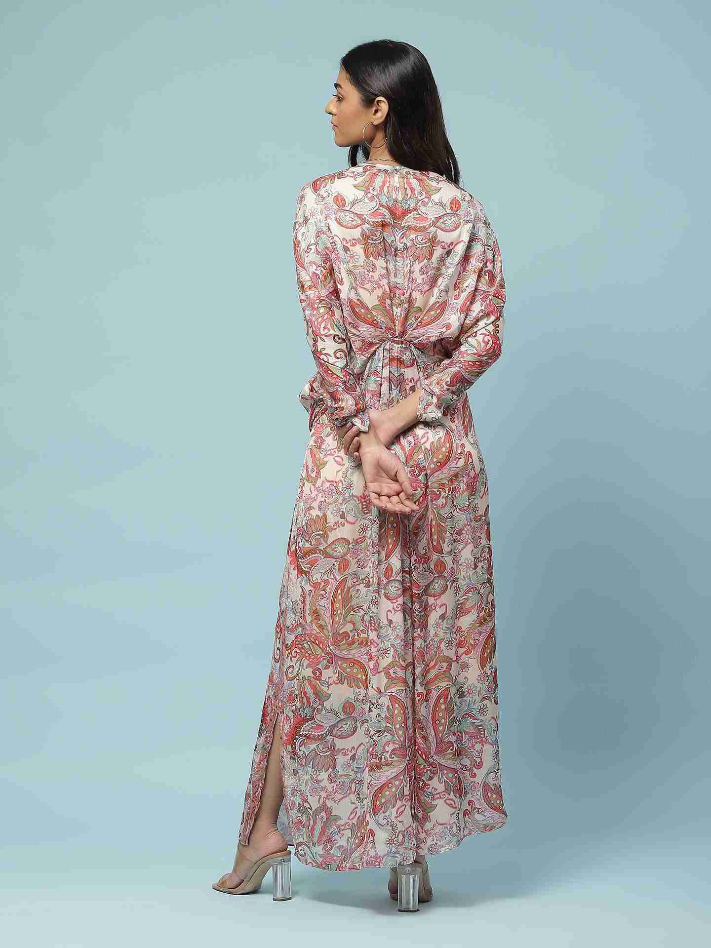 Multi Emma Long Dress