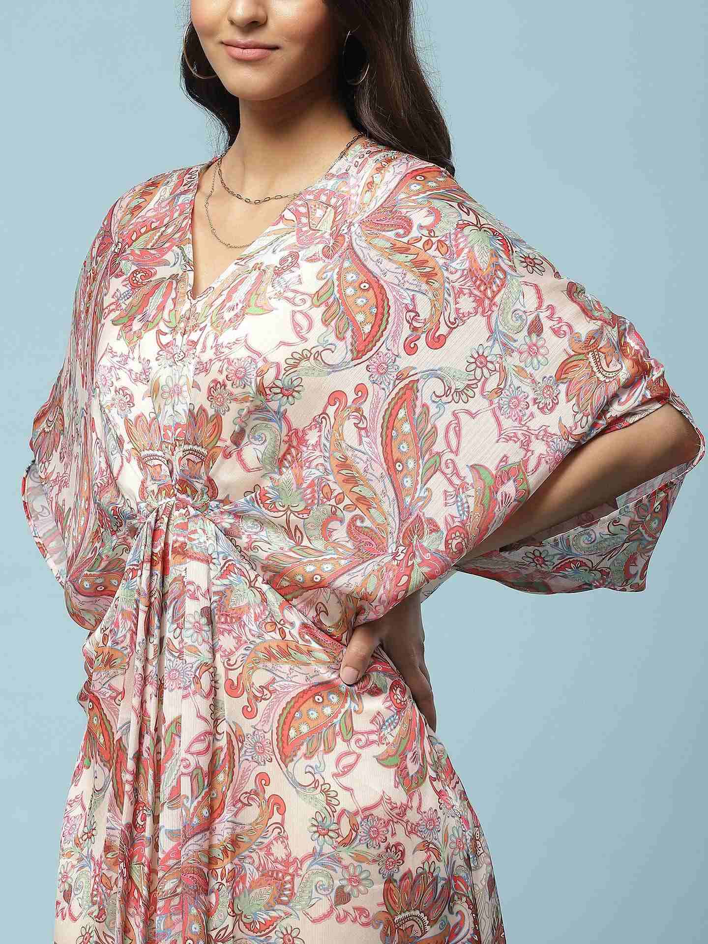 Multi Emma Long Dress