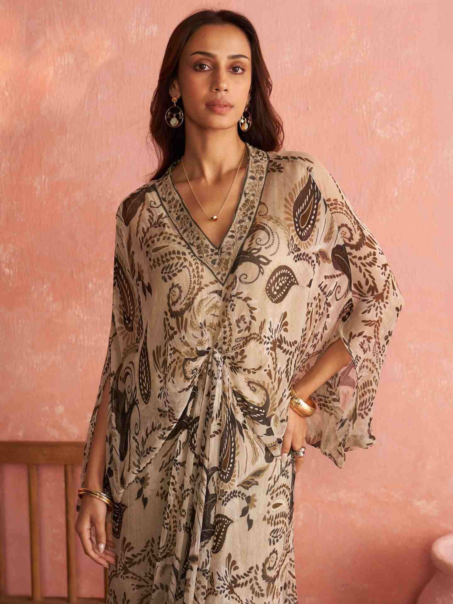 Grey Tarasha Kaftan