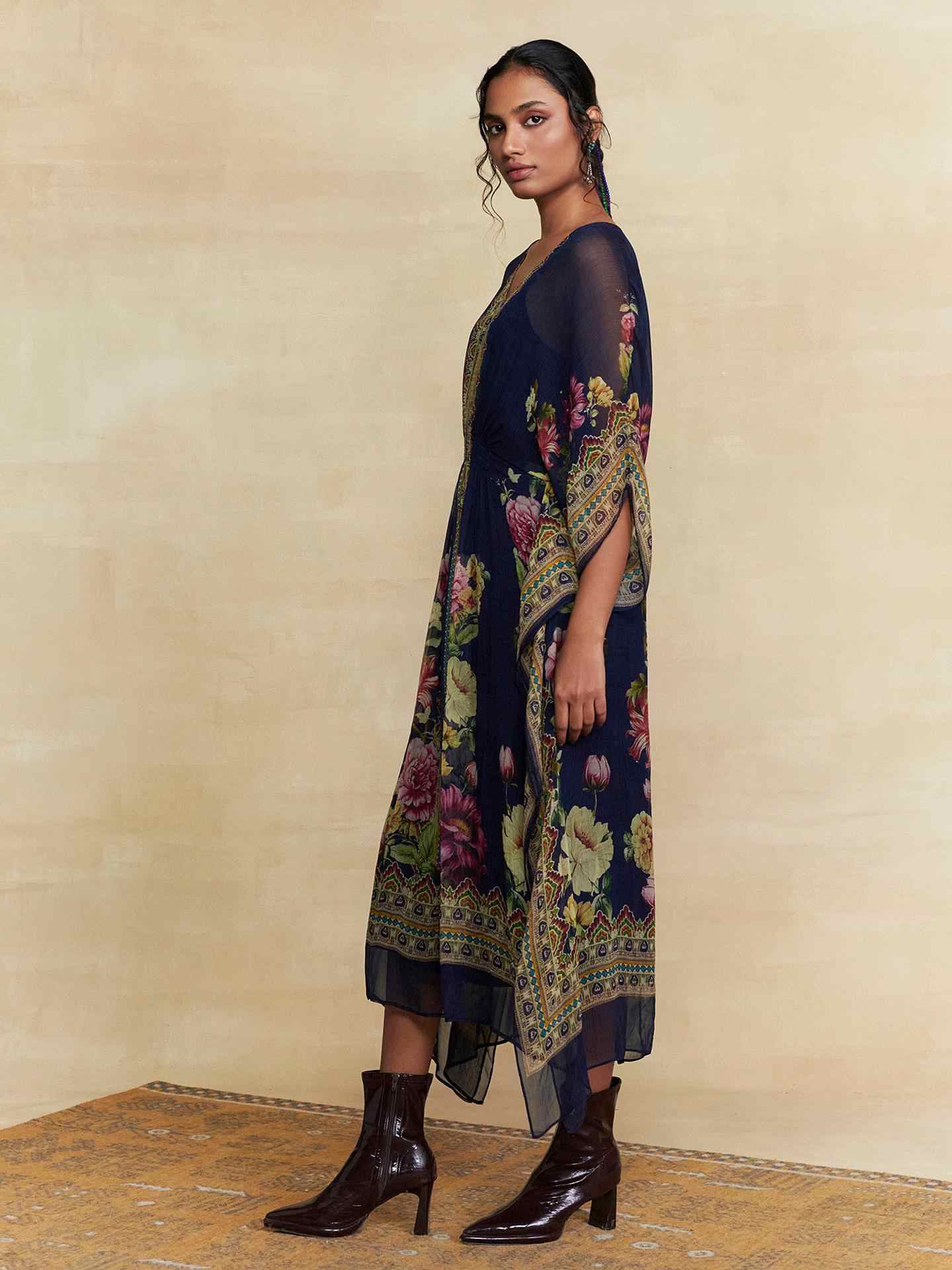Navy Lyala Kaftan