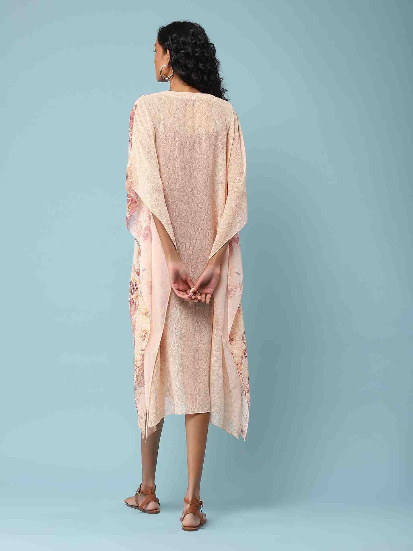 Ecru Amelia Kaftan Dress