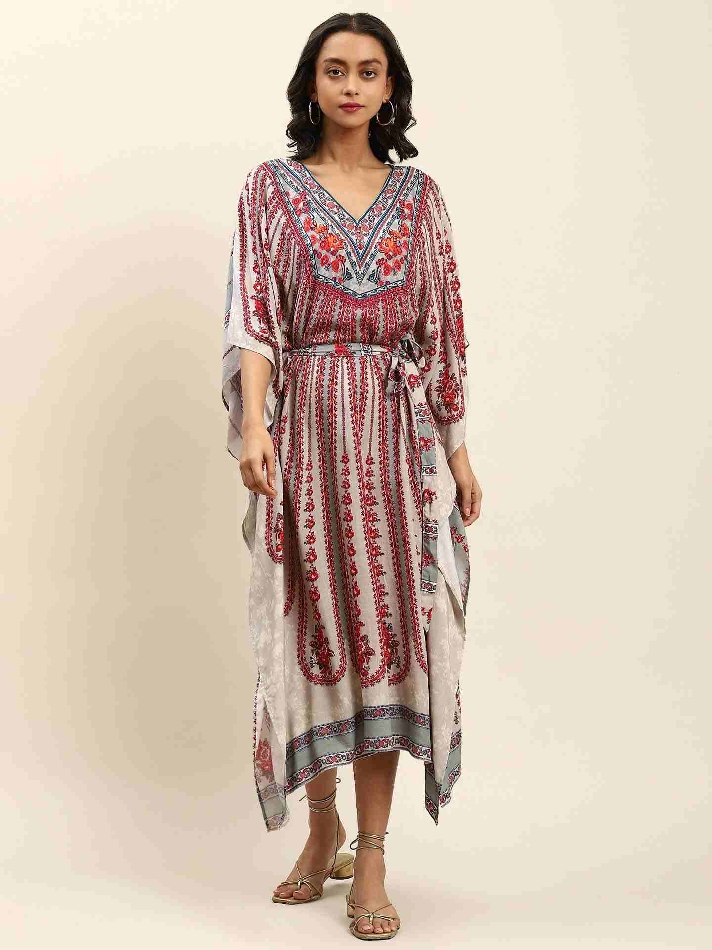 Grey Maharishi Kaftan Dress