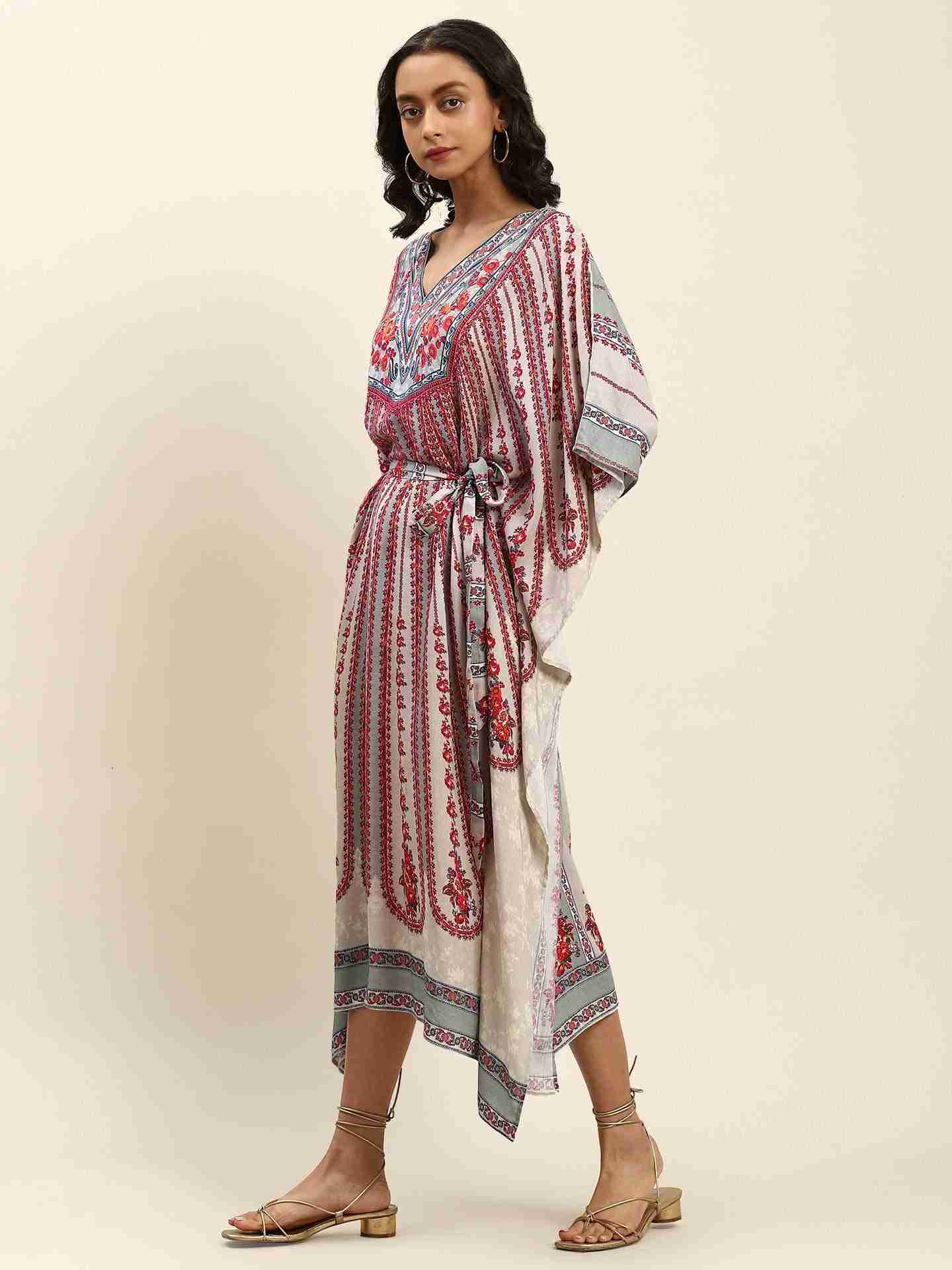 Grey Maharishi Kaftan Dress