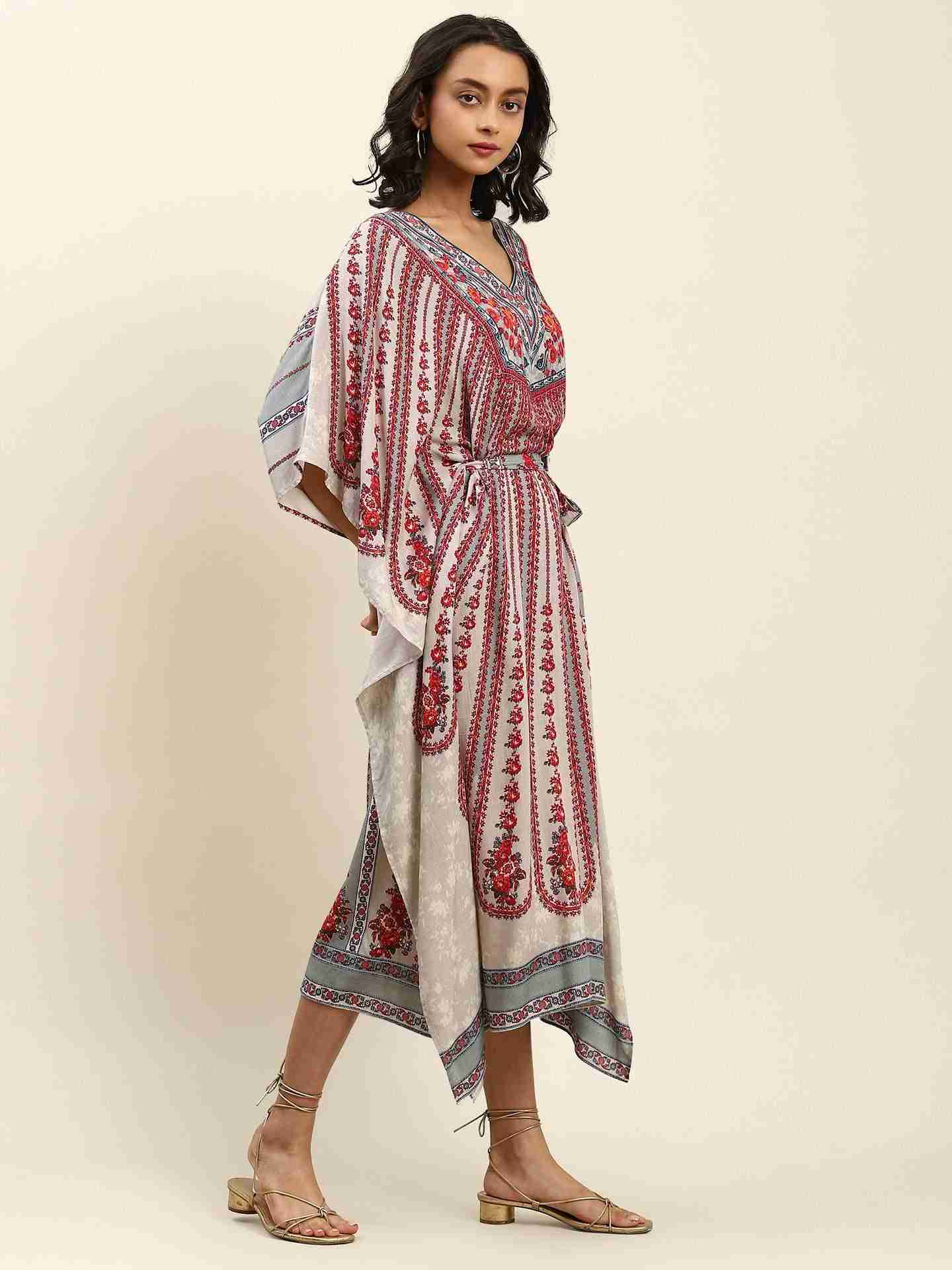 Grey Maharishi Kaftan Dress