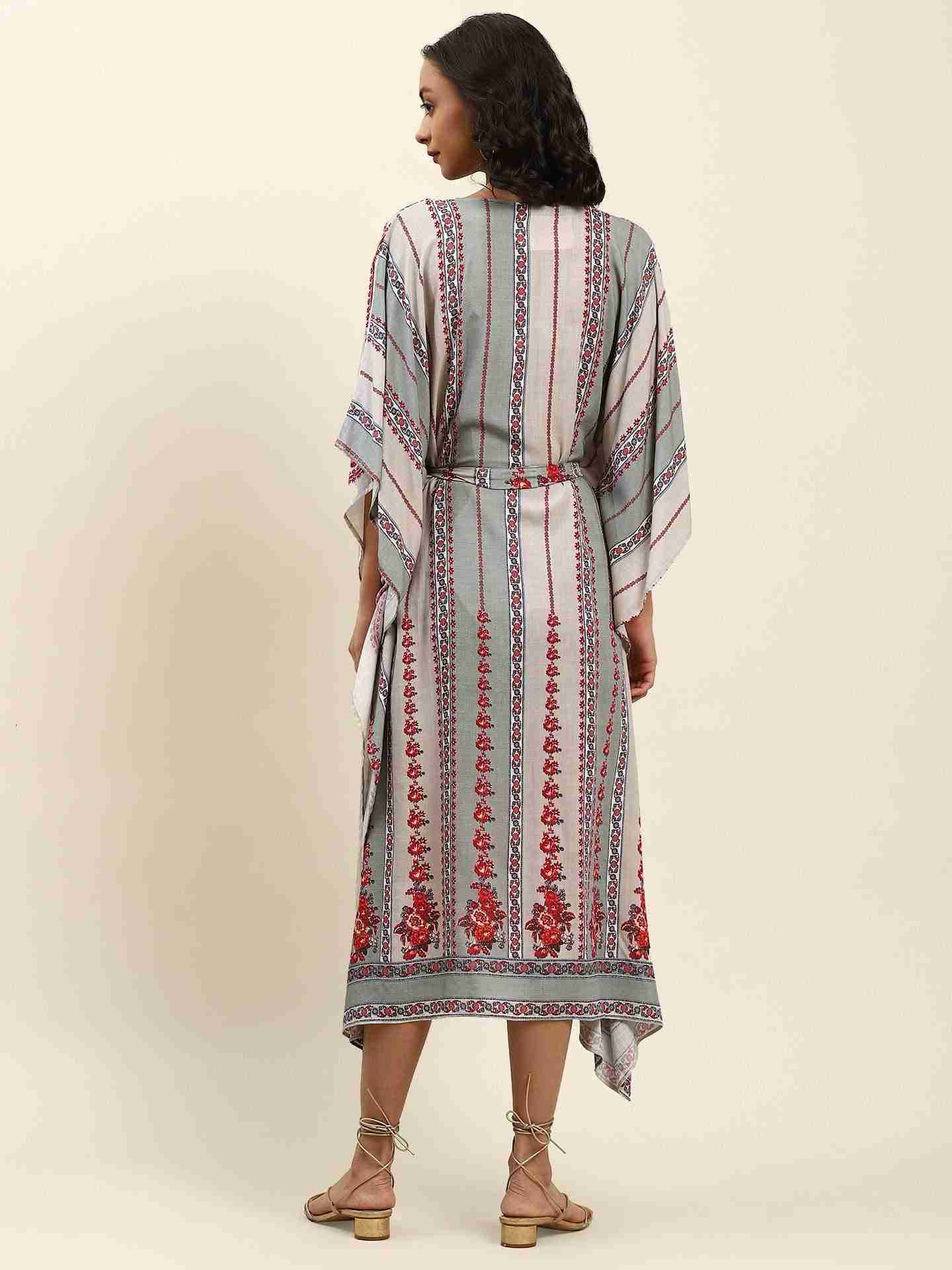 Grey Maharishi Kaftan Dress