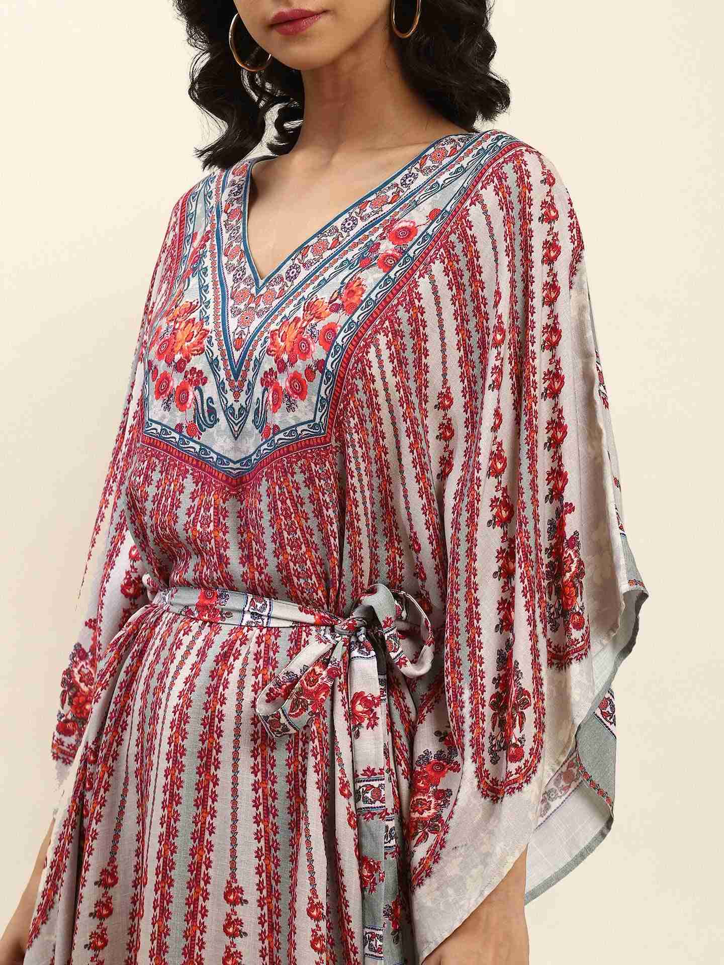 Grey Maharishi Kaftan Dress