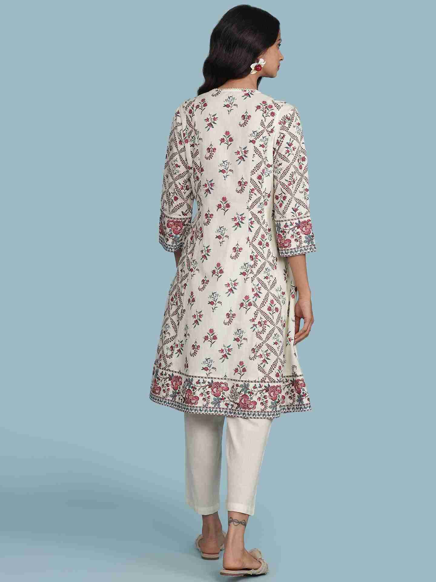Ecru Amoli Kurta