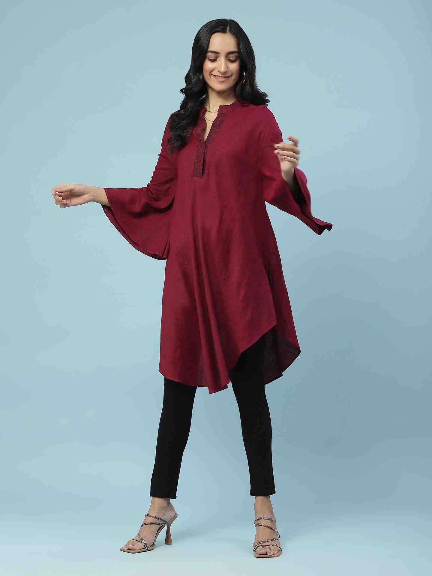 Magenta Kashvi Kurta