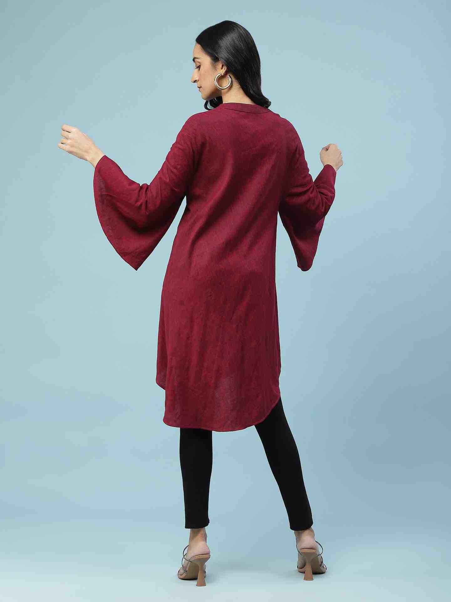 Magenta Kashvi Kurta