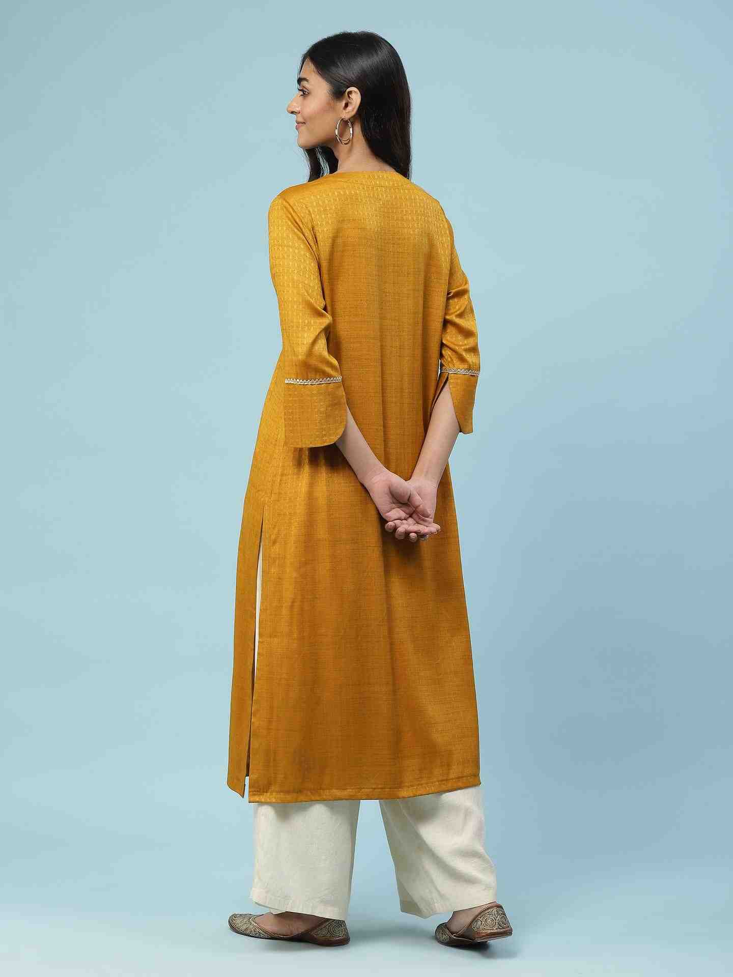 Yellow Nayantara Kurta