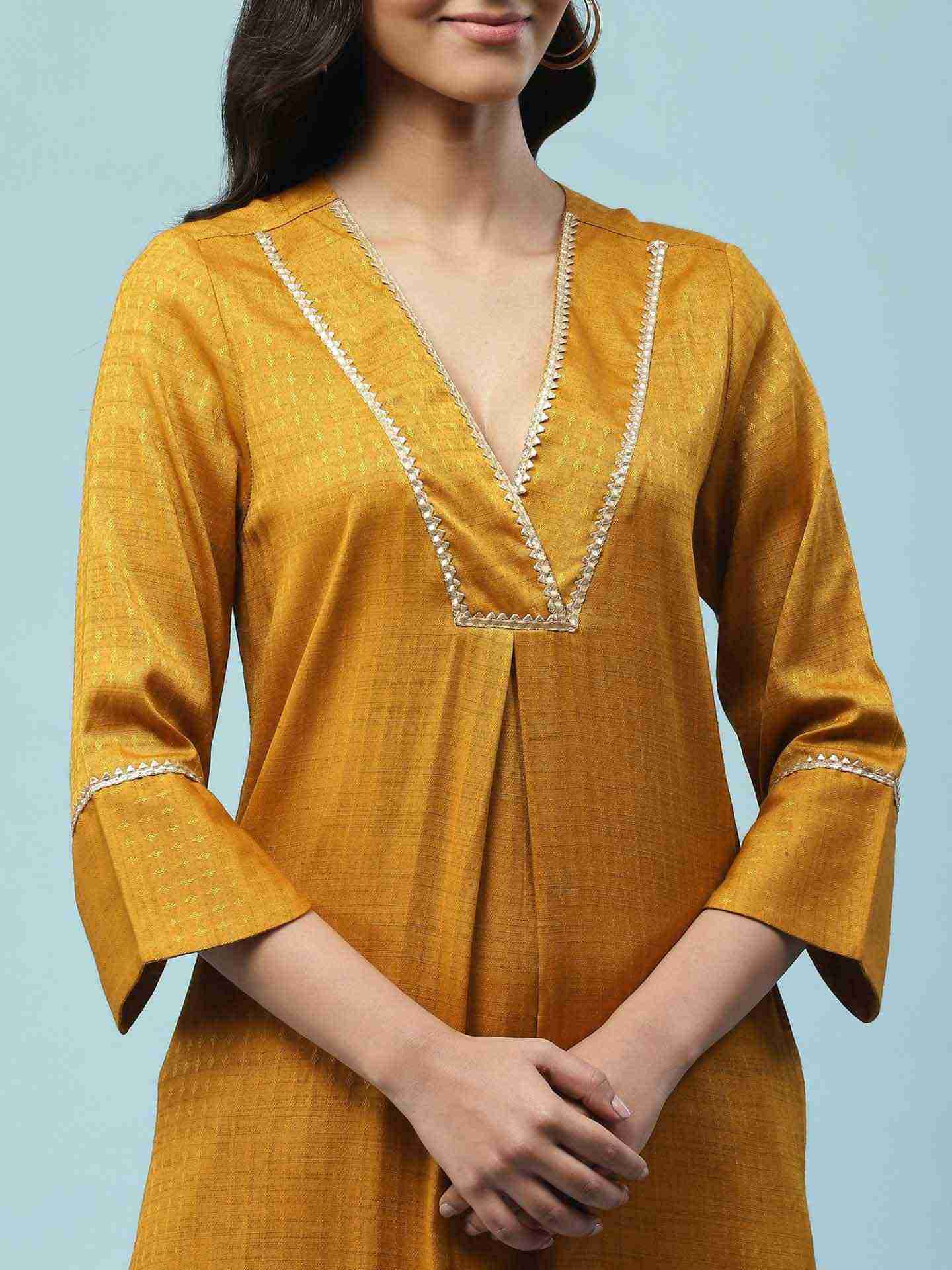 Yellow Nayantara Kurta