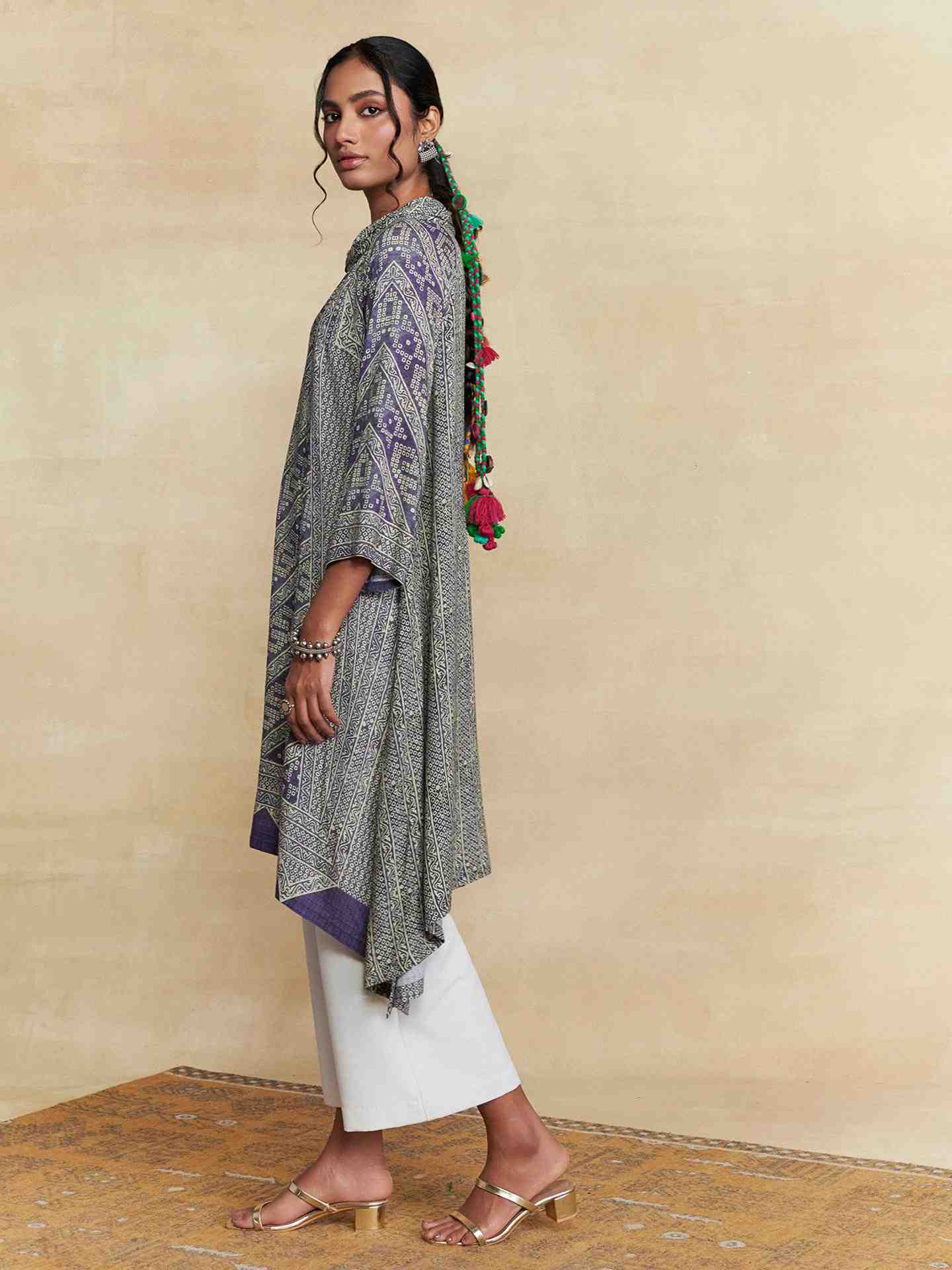 Navy Pihu Kurta