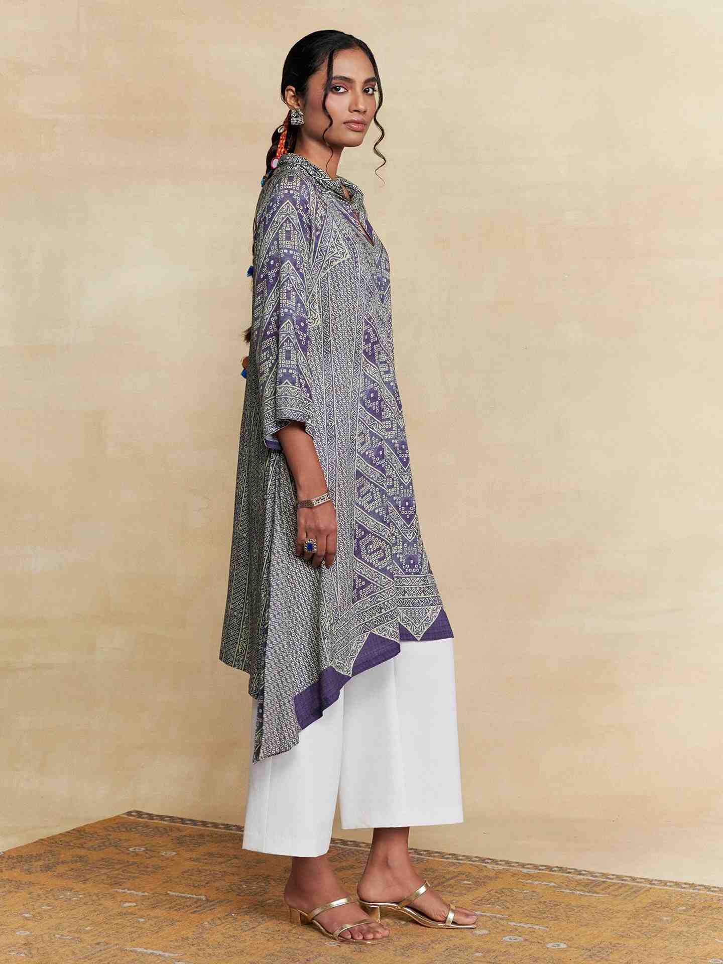 Navy Pihu Kurta