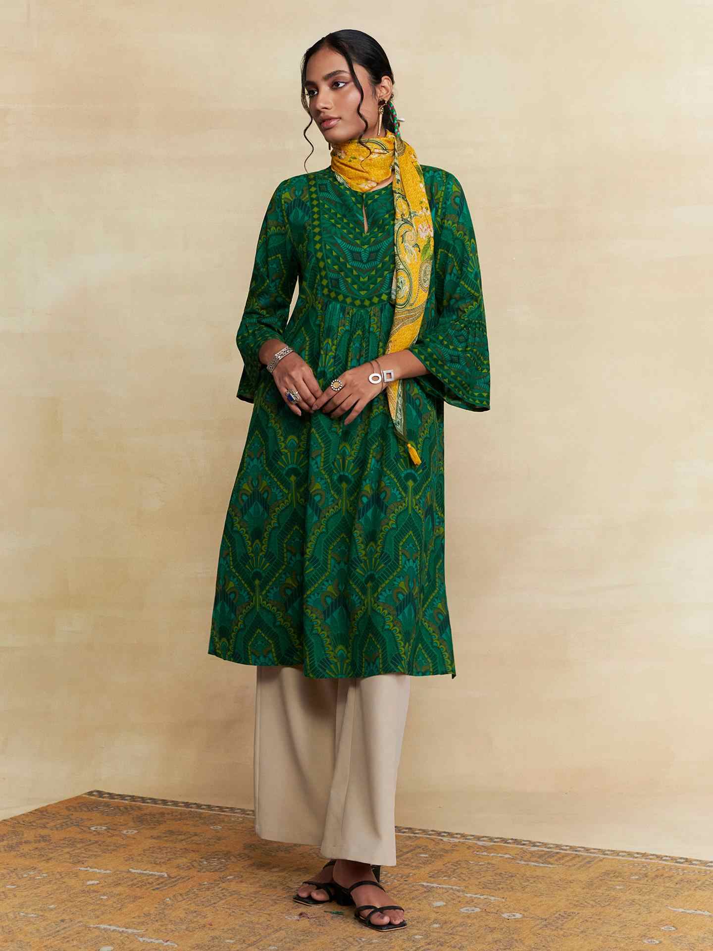 Green Izmir Kurta