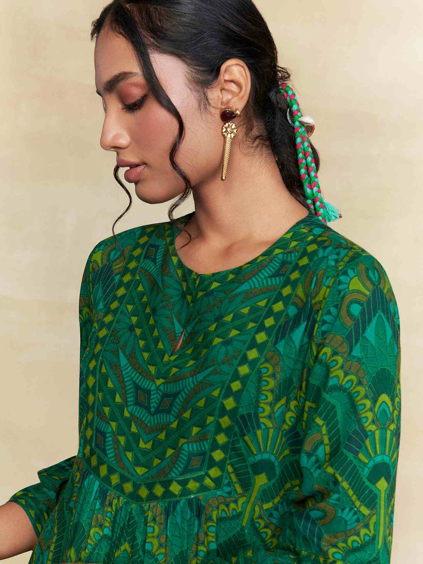 Green Izmir Kurta