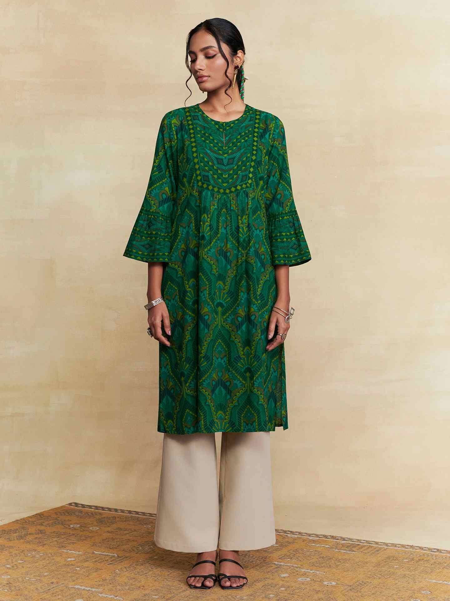 Green Izmir Kurta