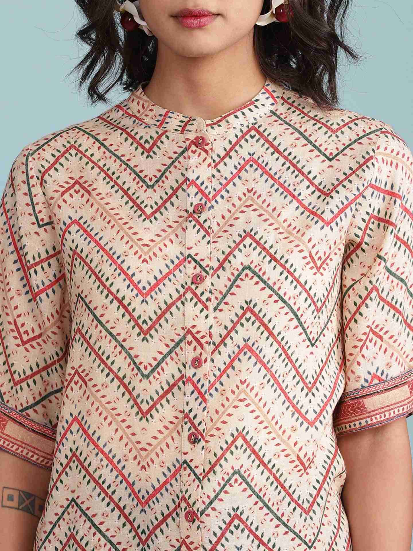 Ecru Swasashtra Kurta