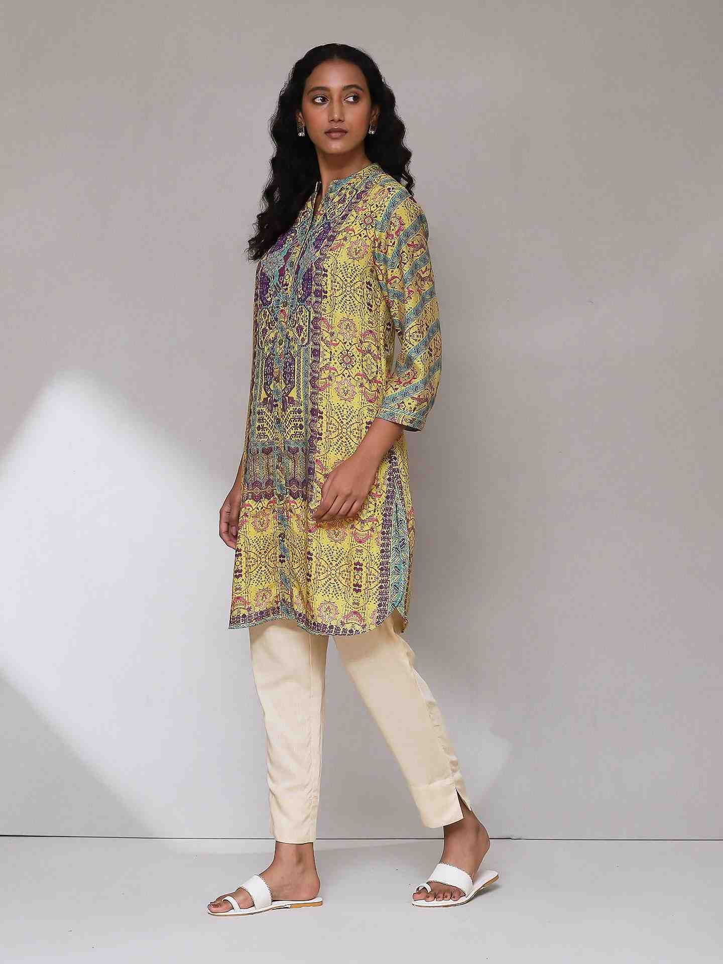 Yellow Pratham Kurta
