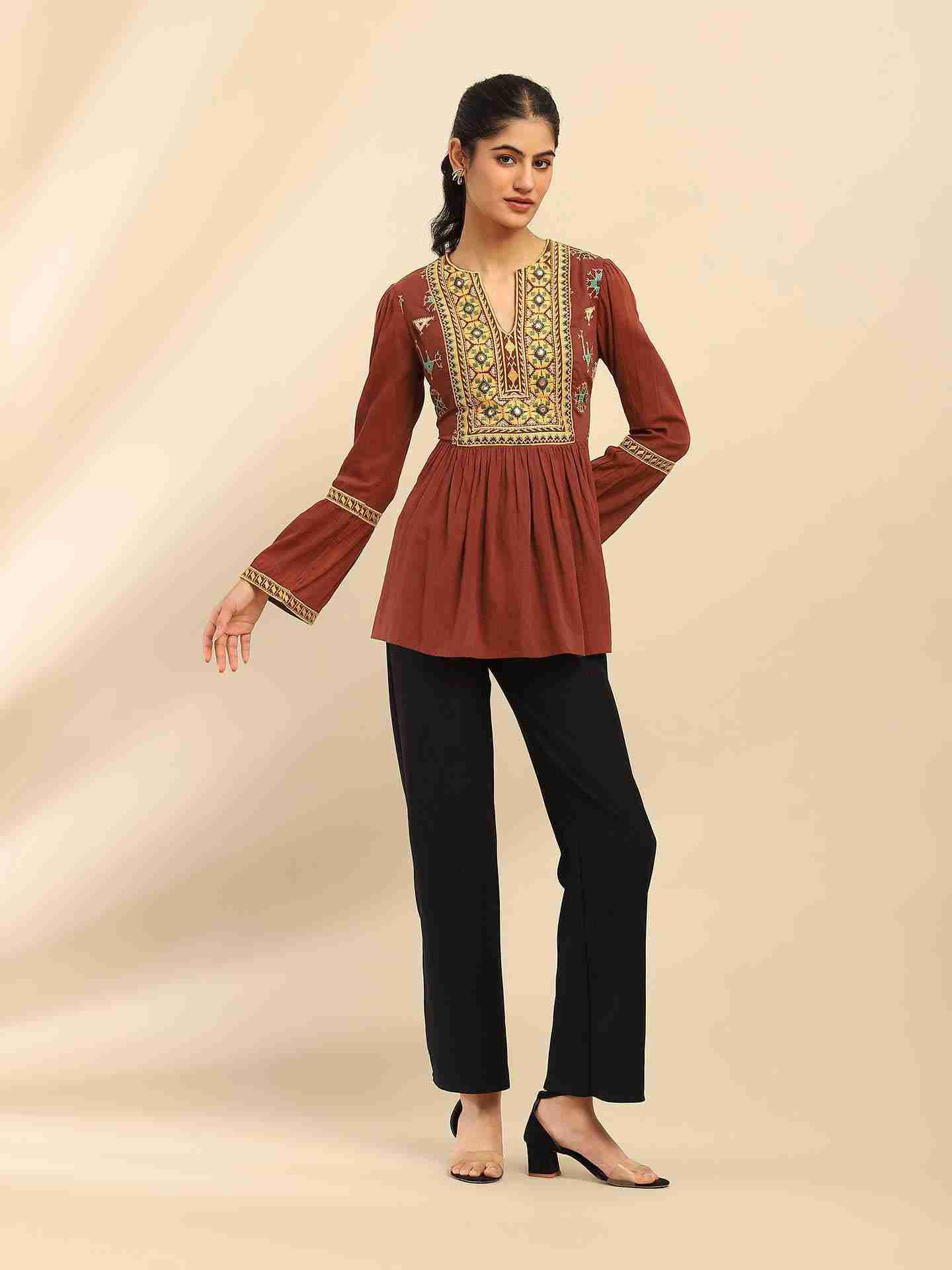 Brown Indira Kurti