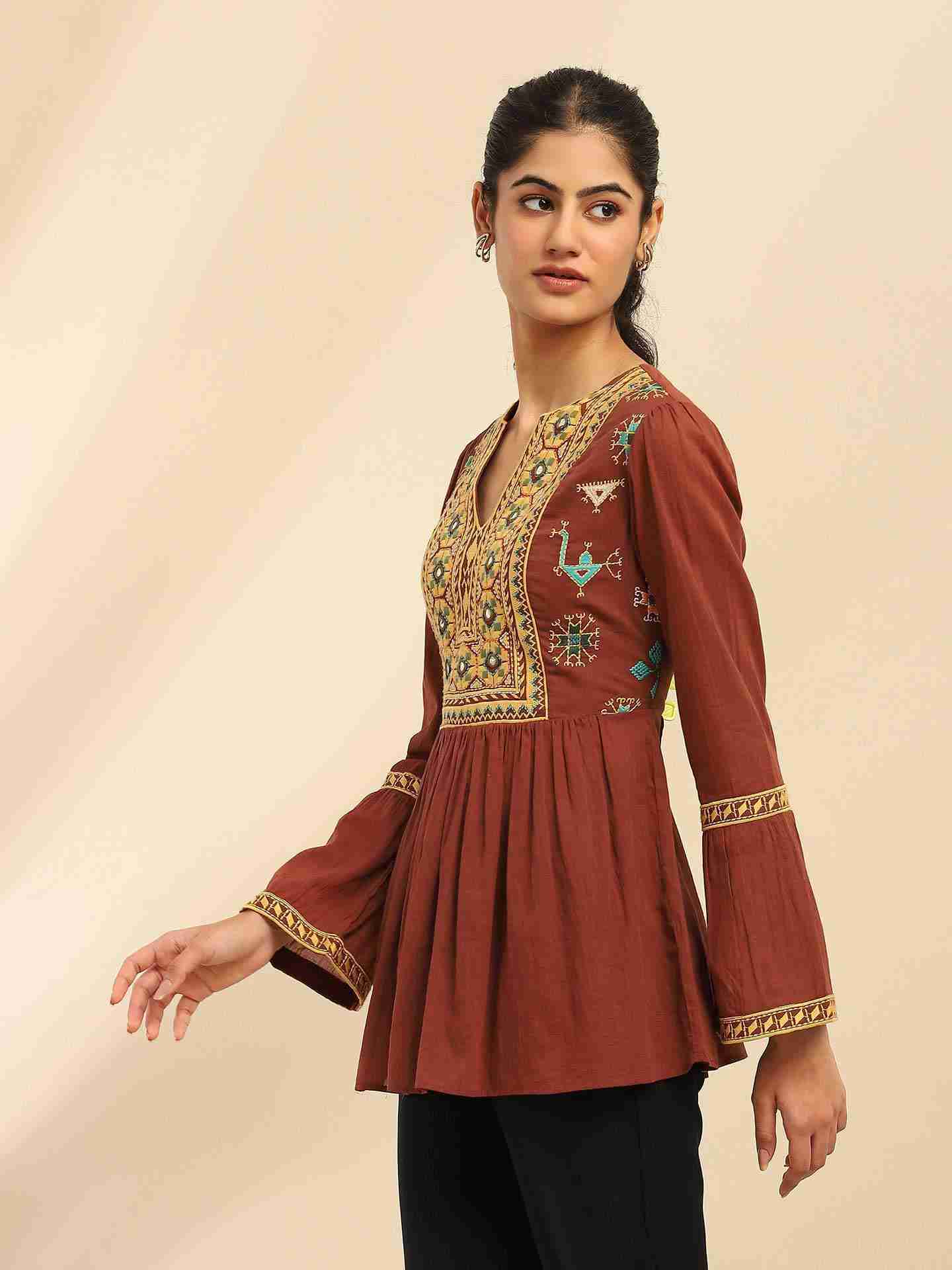 Brown Indira Kurti