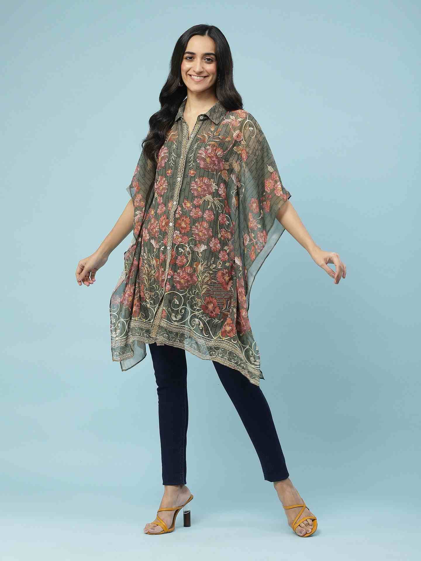 Green Mia Kurti