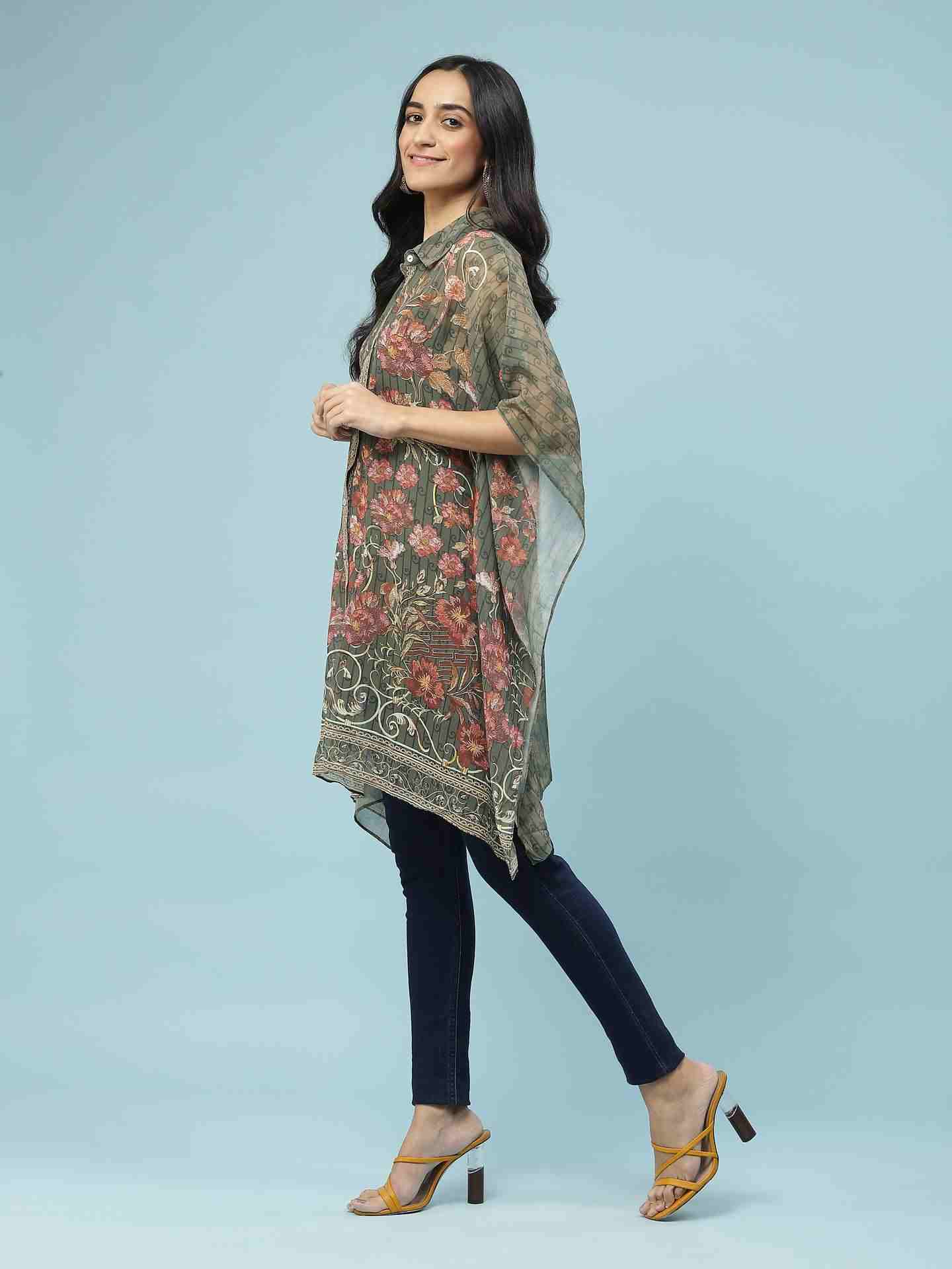 Green Mia Kurti
