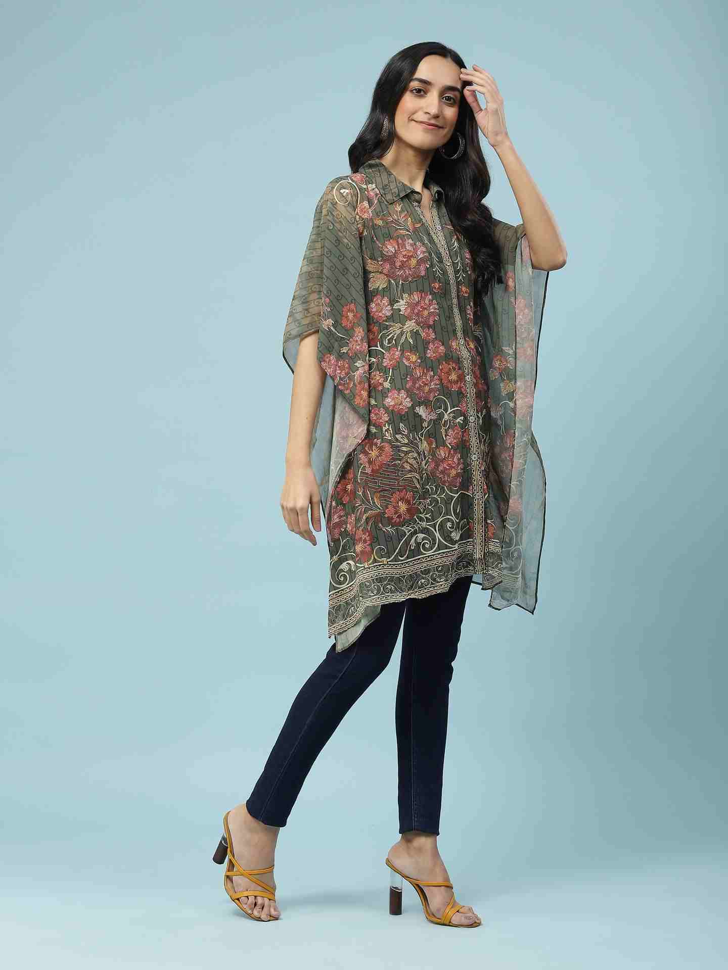 Green Mia Kurti