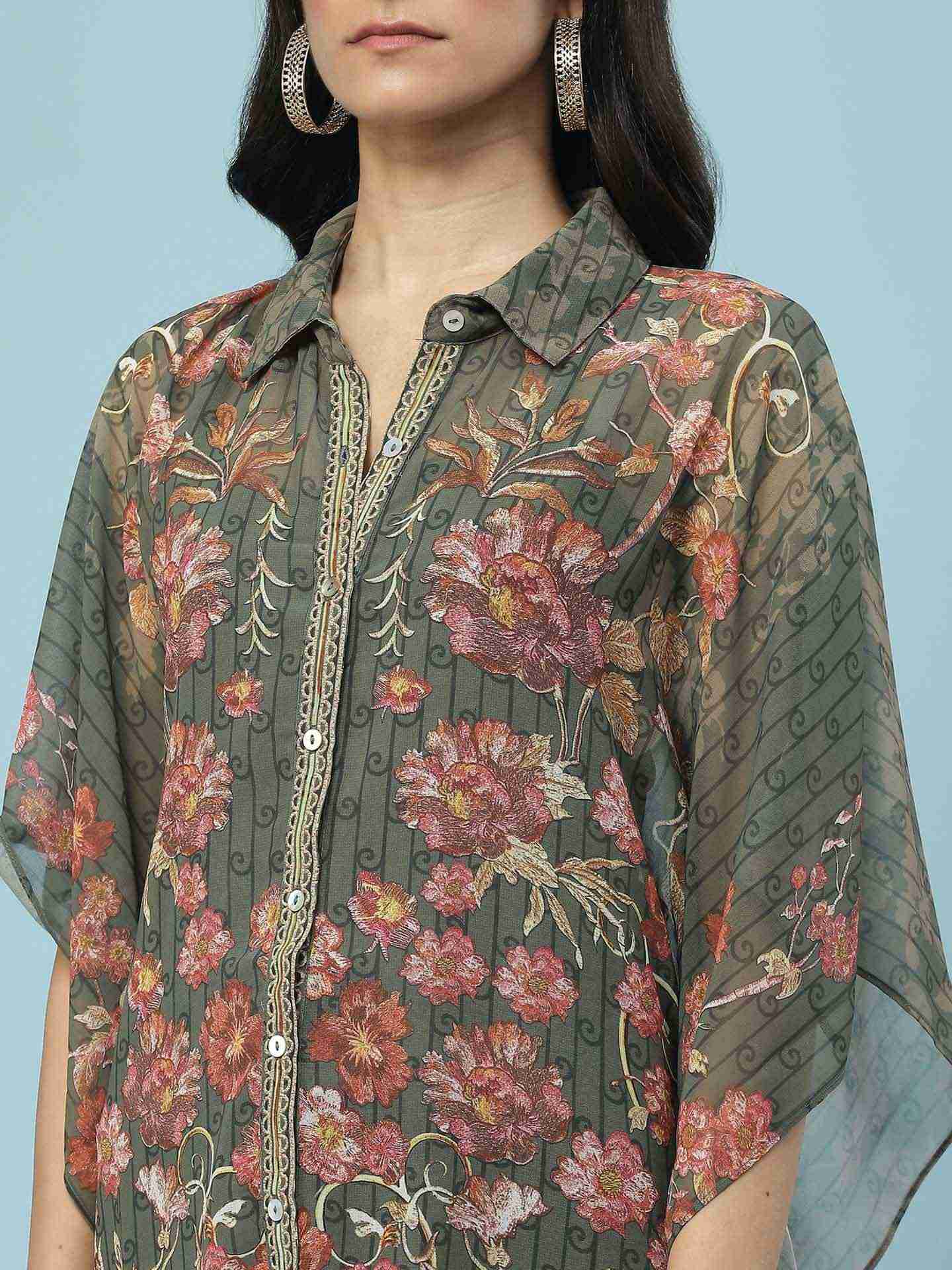 Green Mia Kurti