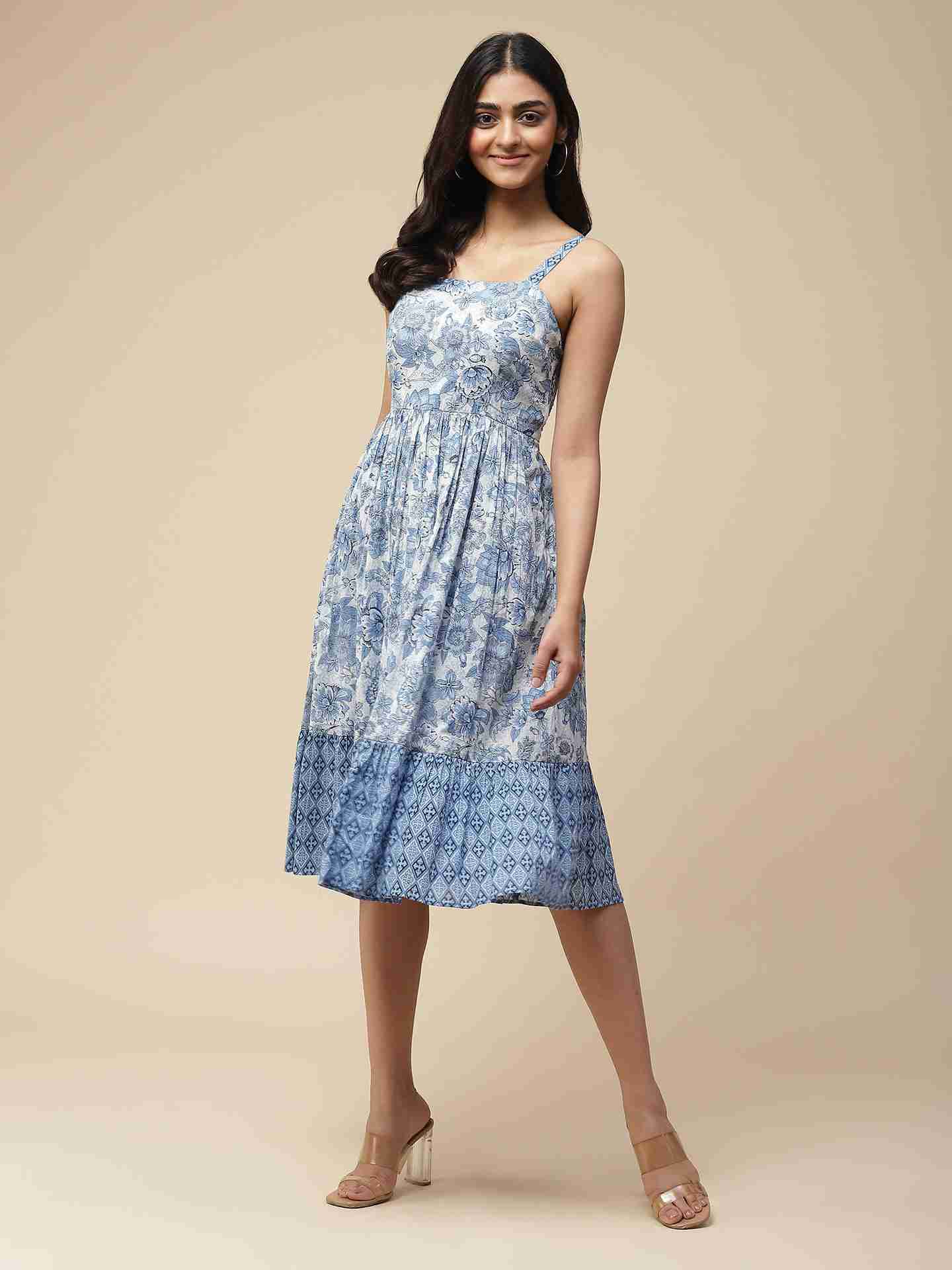 Blue Suhani Long Dress