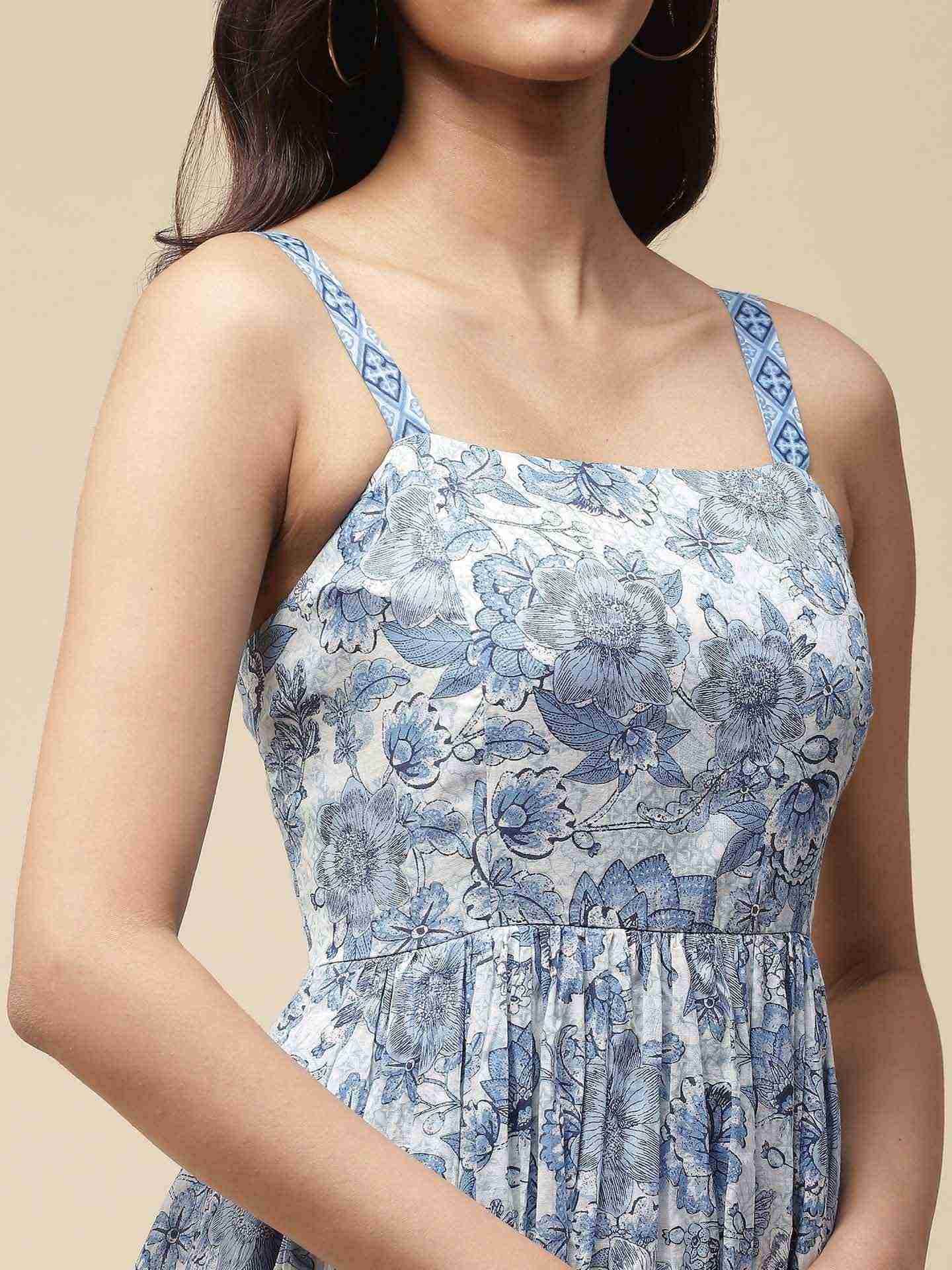 Blue Suhani Long Dress