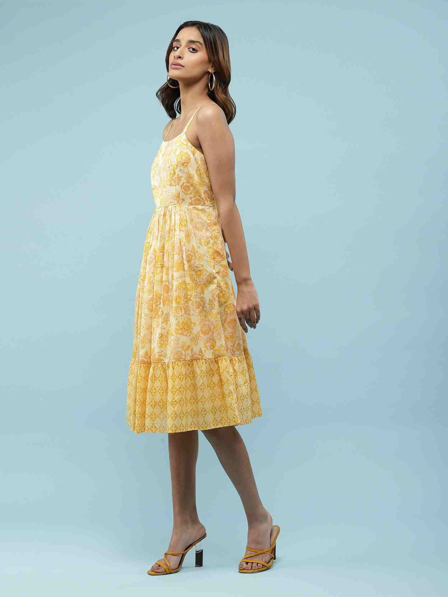 Yellow Suhani Long Dress