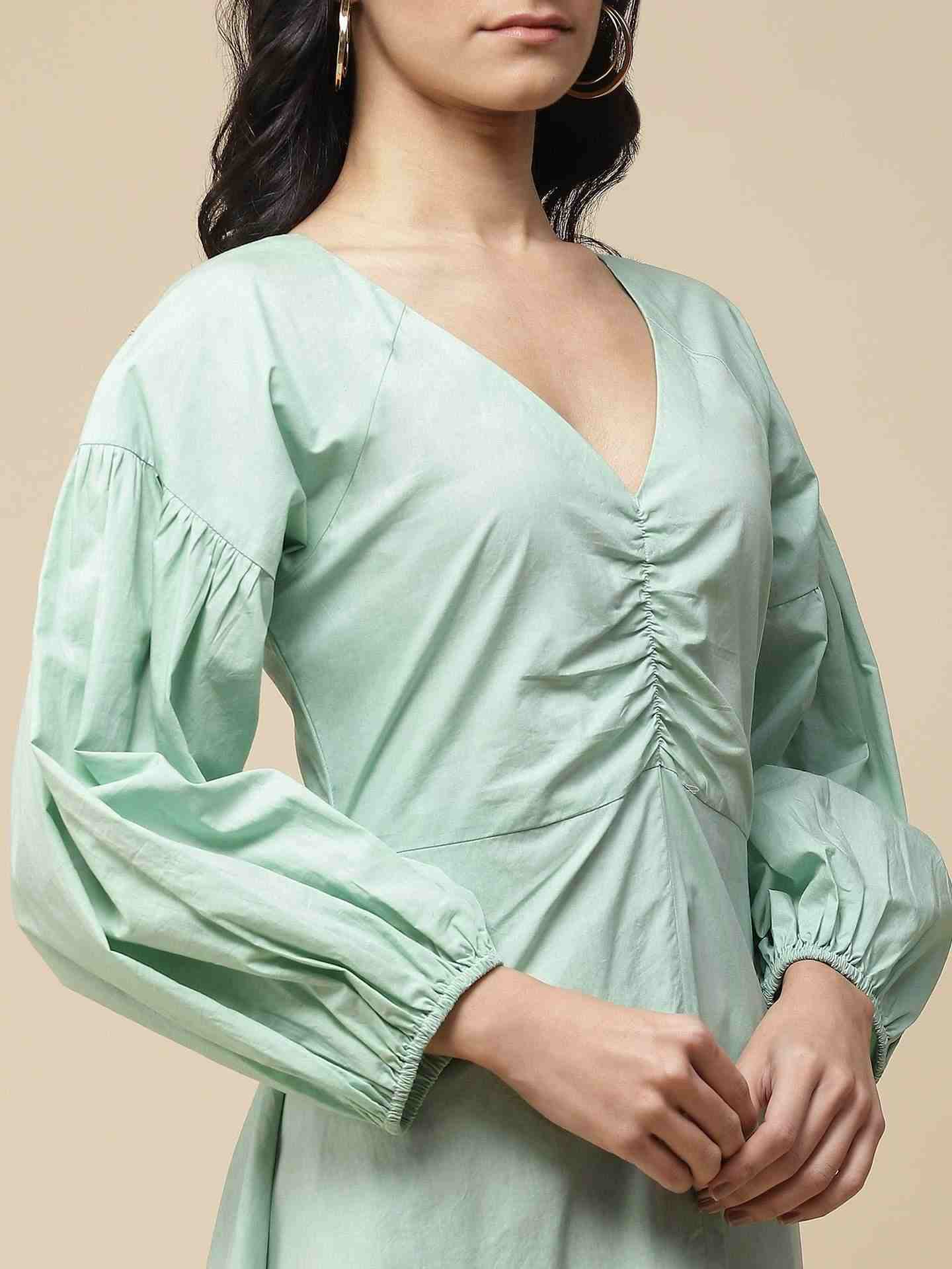 Sea Green Havana Long Dress