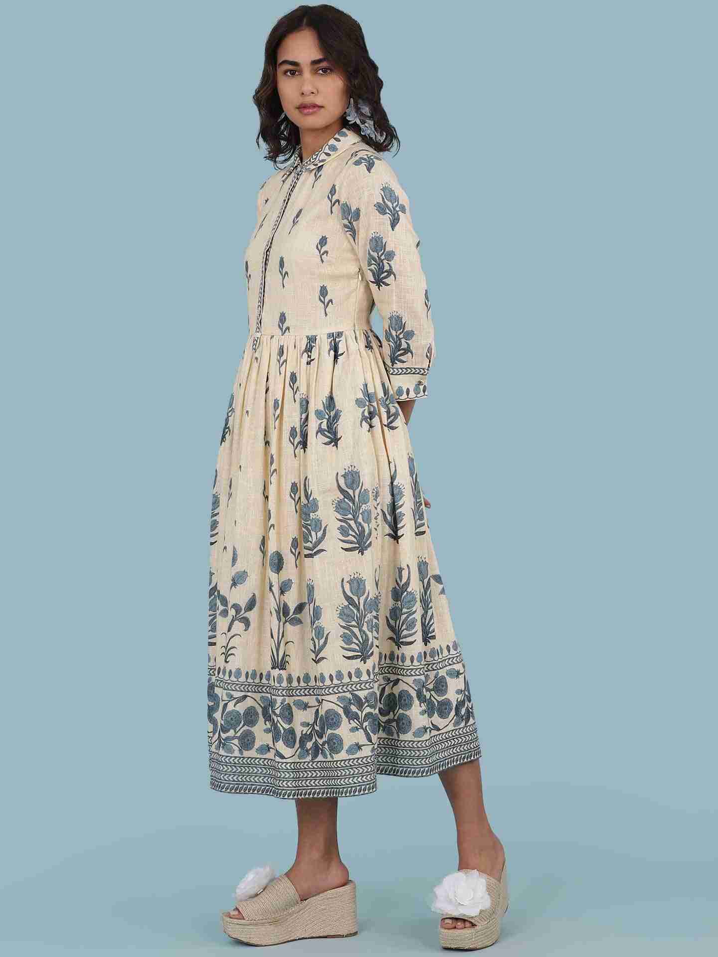 Ecru Osha Long Dress