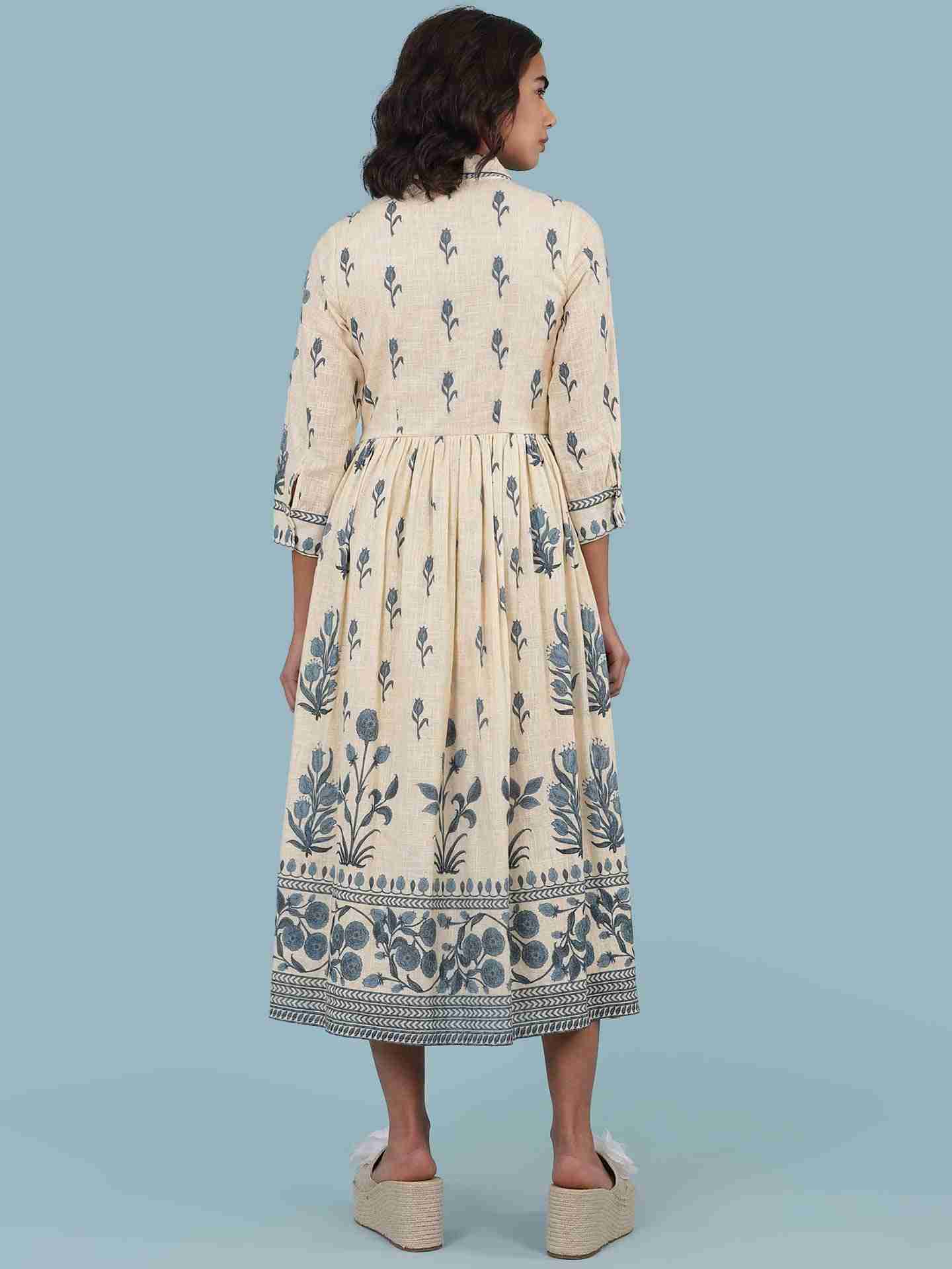 Ecru Osha Long Dress