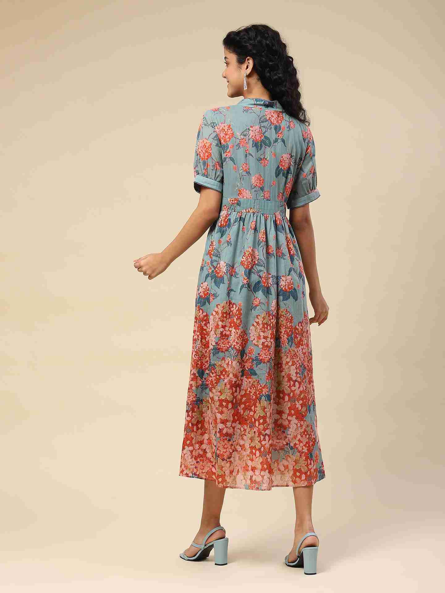 Green Kalakriti Long Dress