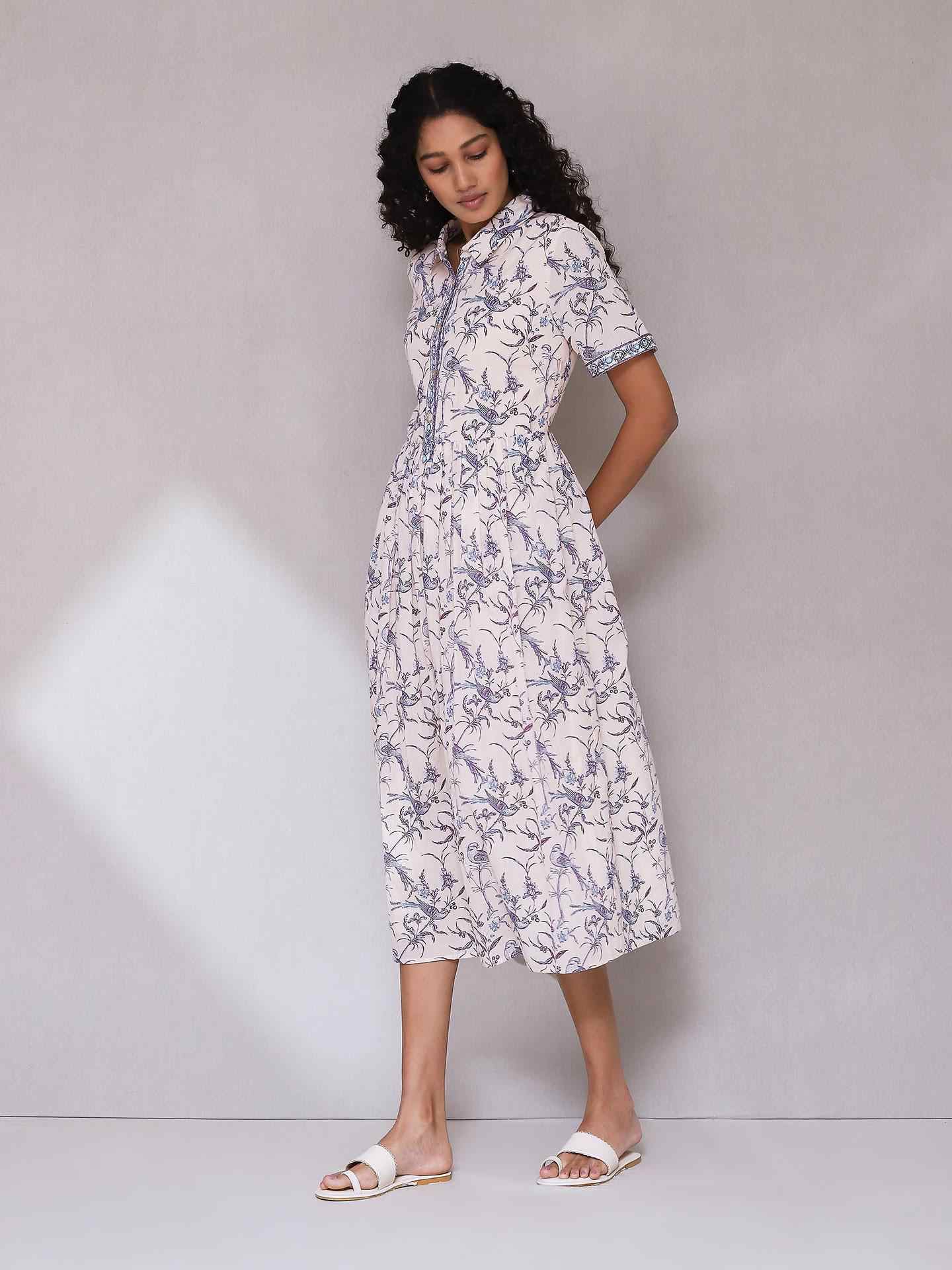 Ecru Deetya Long Dress