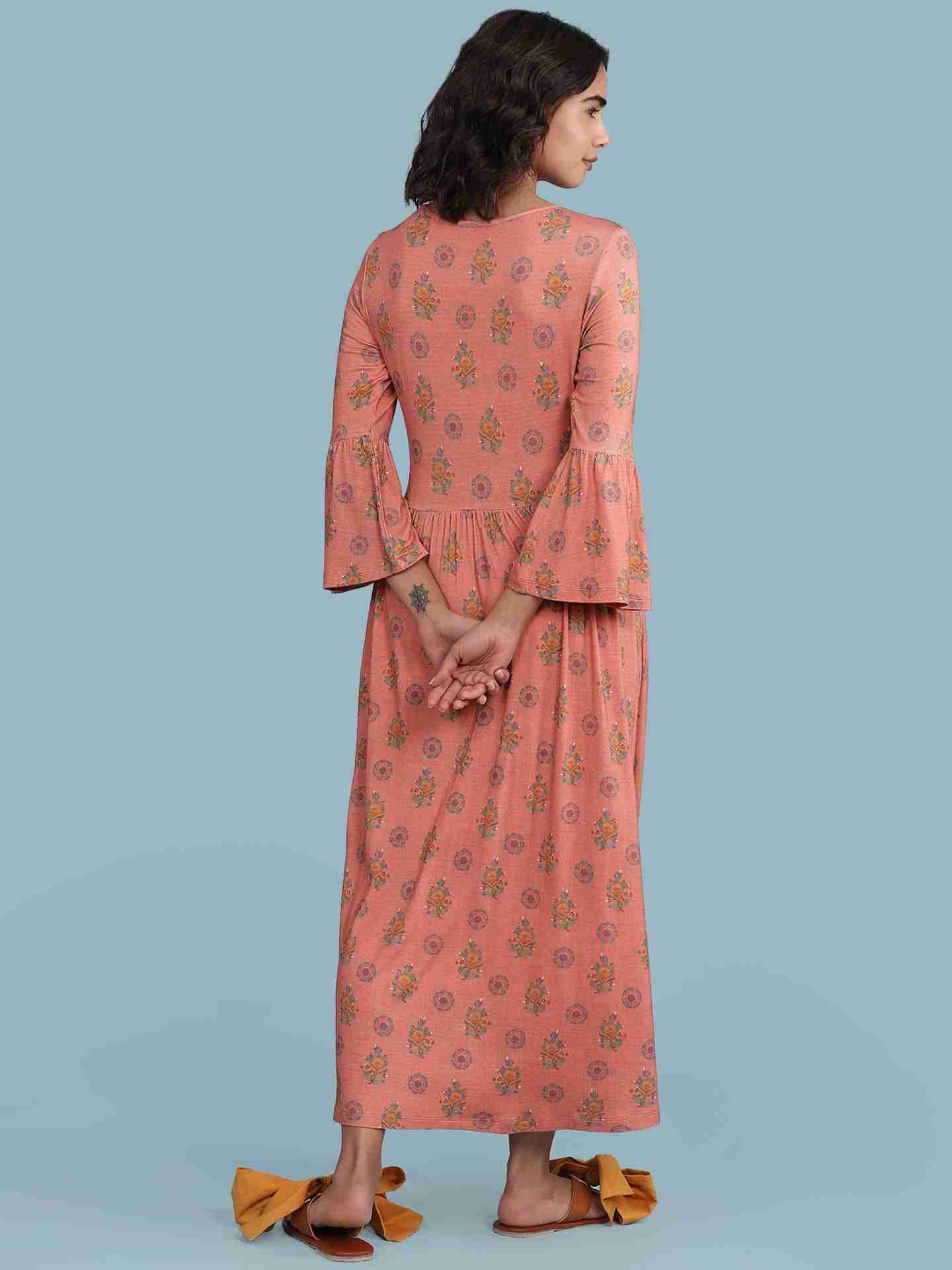 Pink Mallow Long Dress