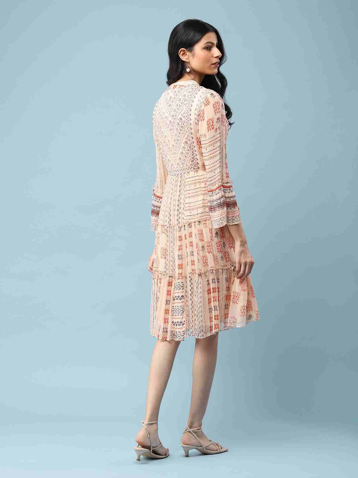 Ivory Darshana Long Dress