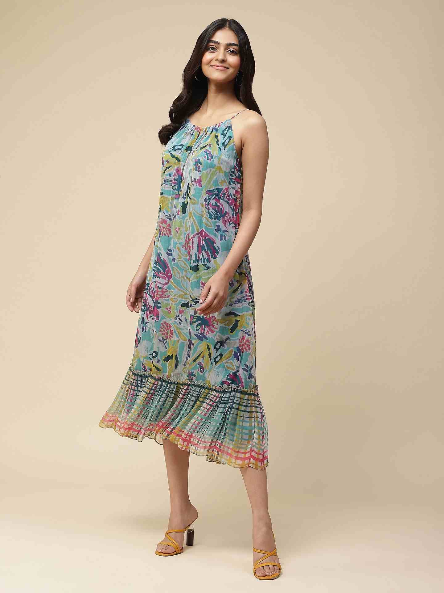 Turq Ashna Long Dress