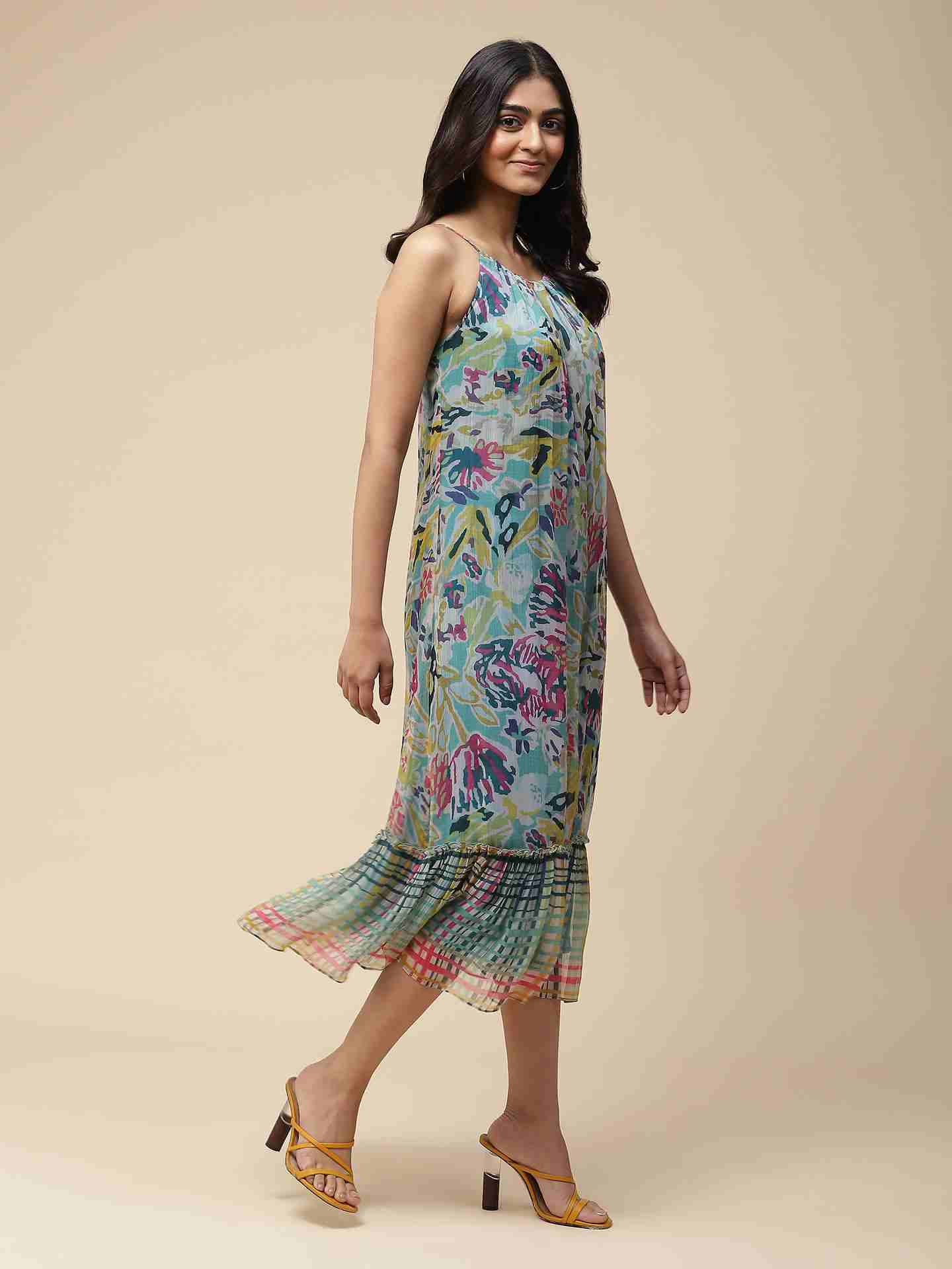 Turq Ashna Long Dress