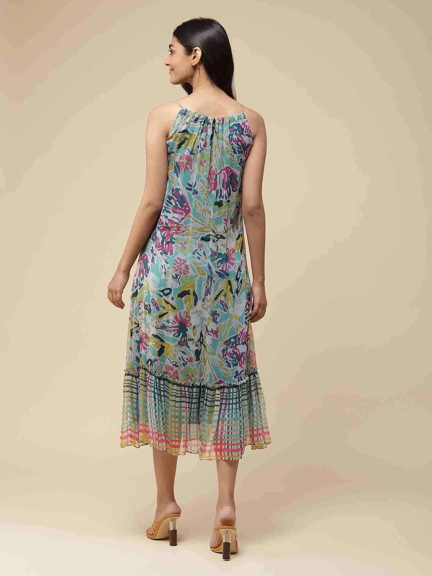 Turq Ashna Long Dress